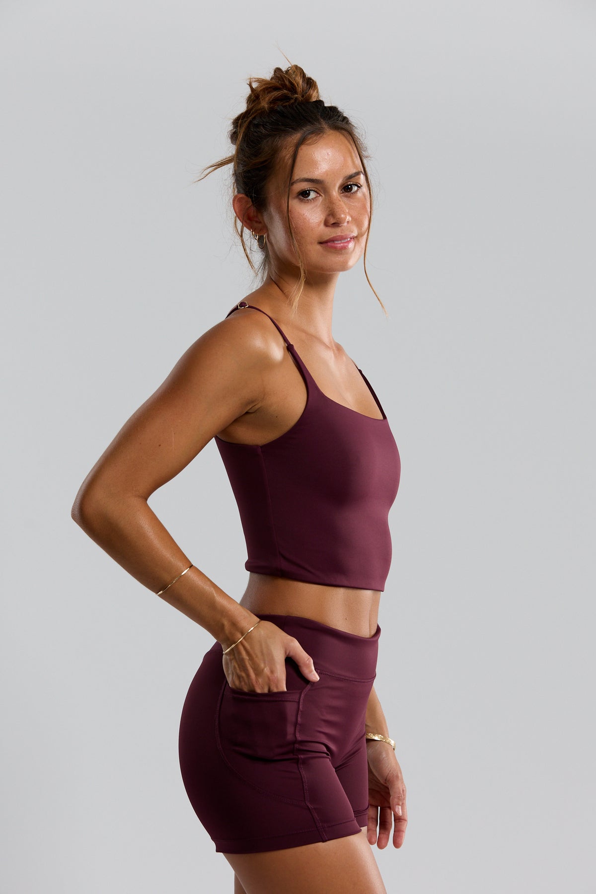 Everywhere Active Tank - Plum