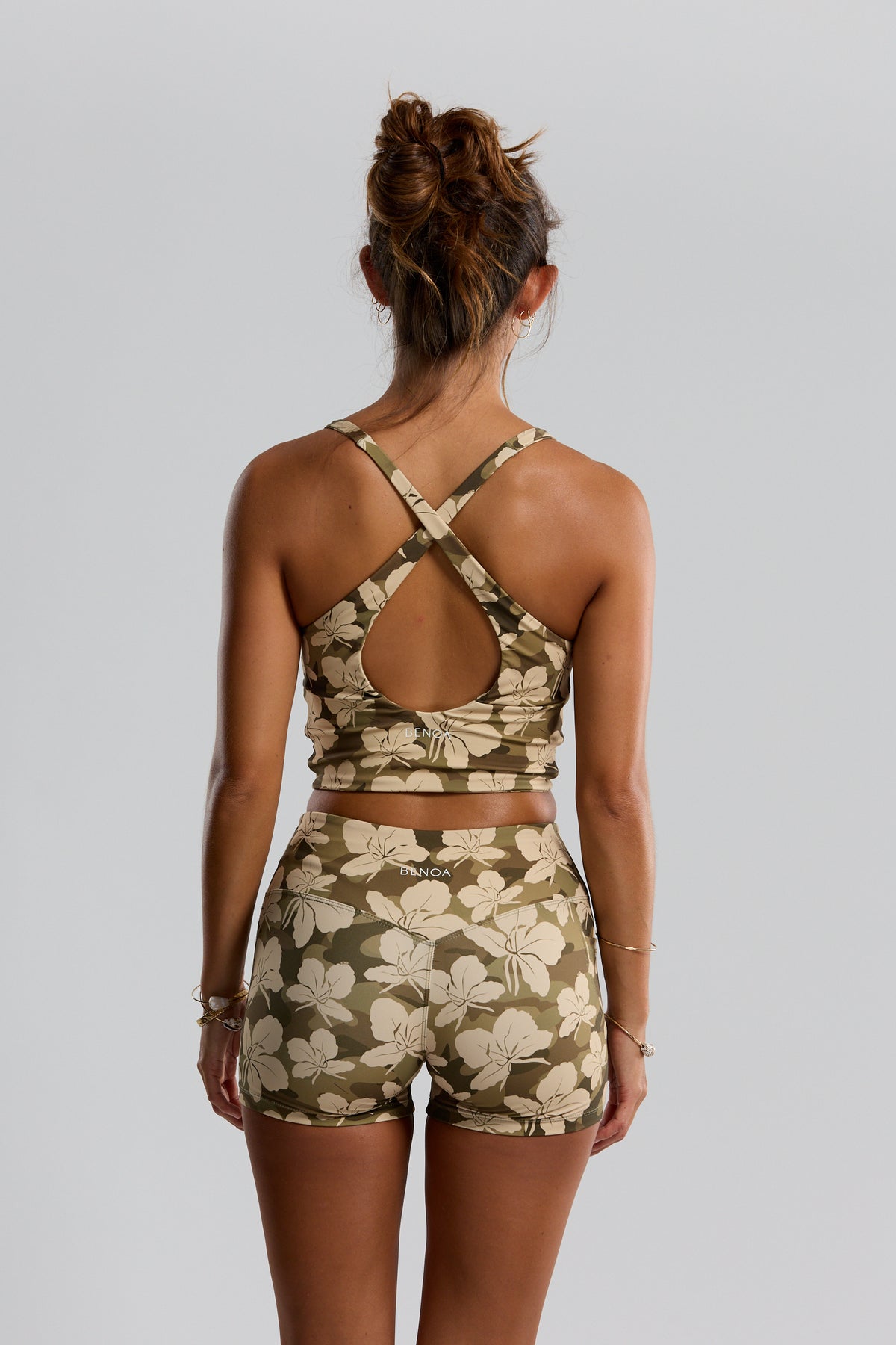 Emily Active Tank - Camo Ginger