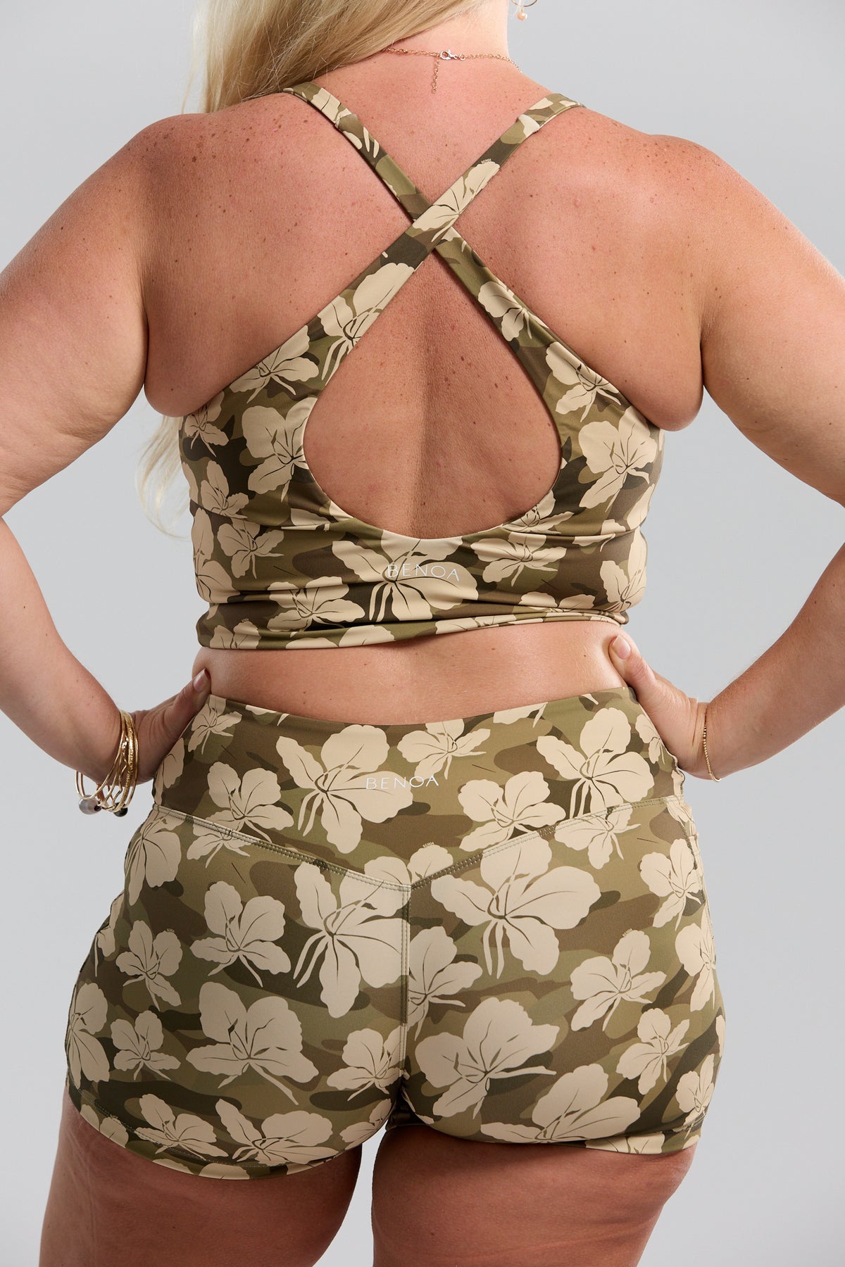 2.5" Booty Short - Camo Ginger
