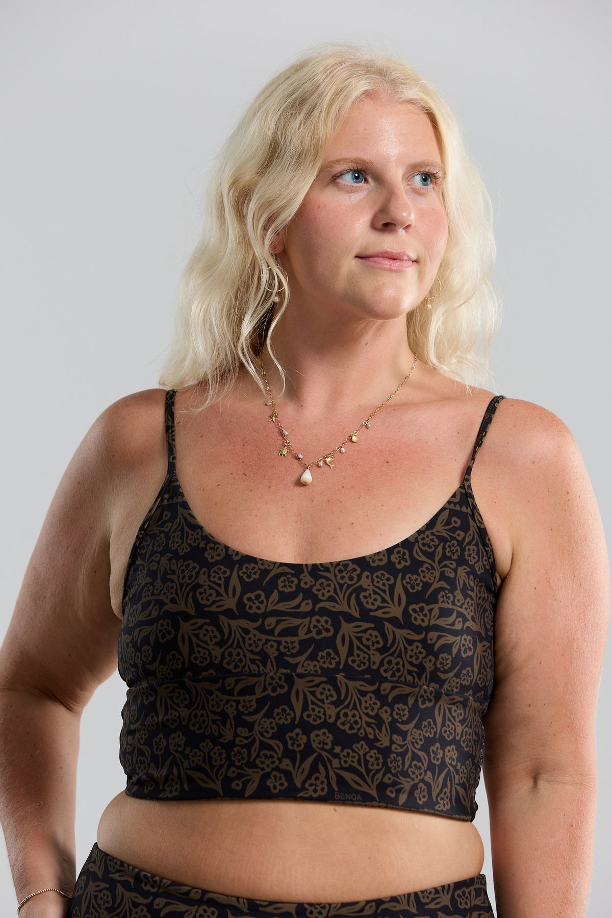 Active Tank - Brown Batik