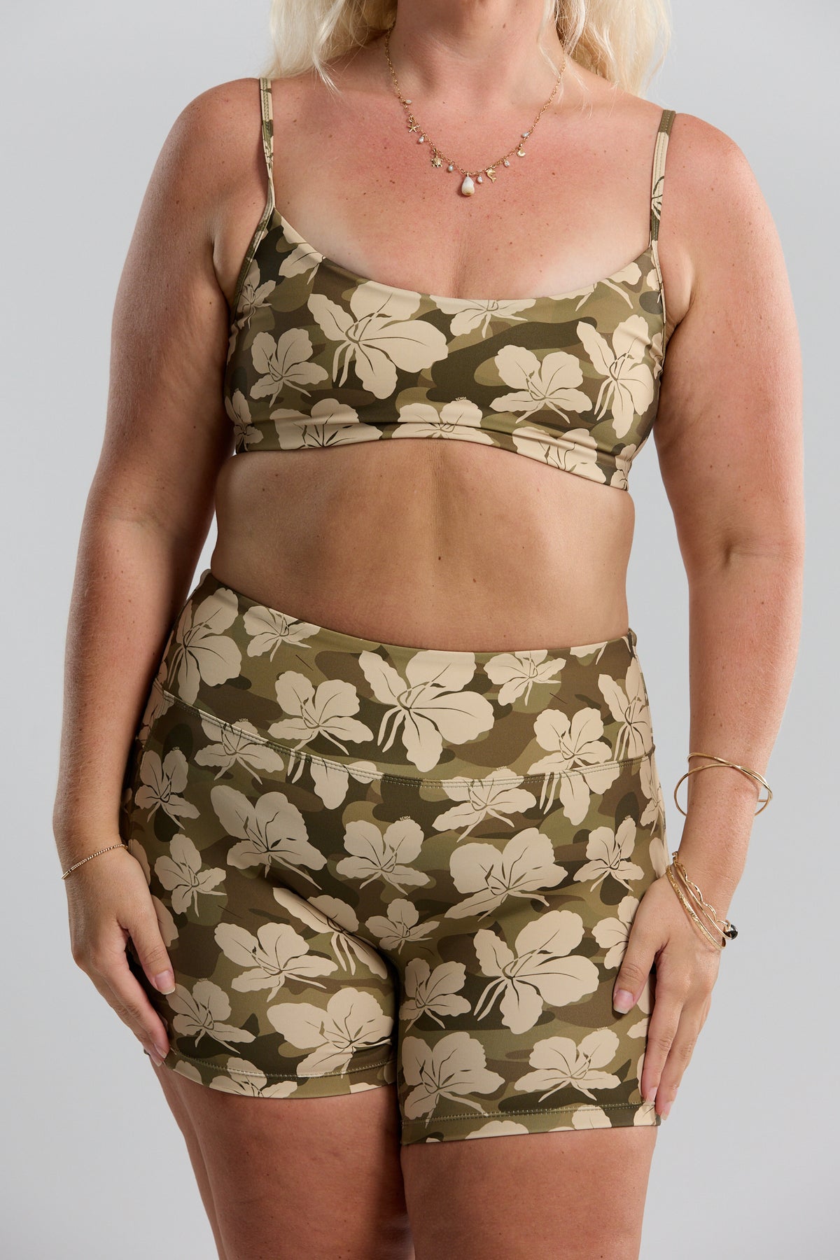 THE Sports Bra - Camo Ginger
