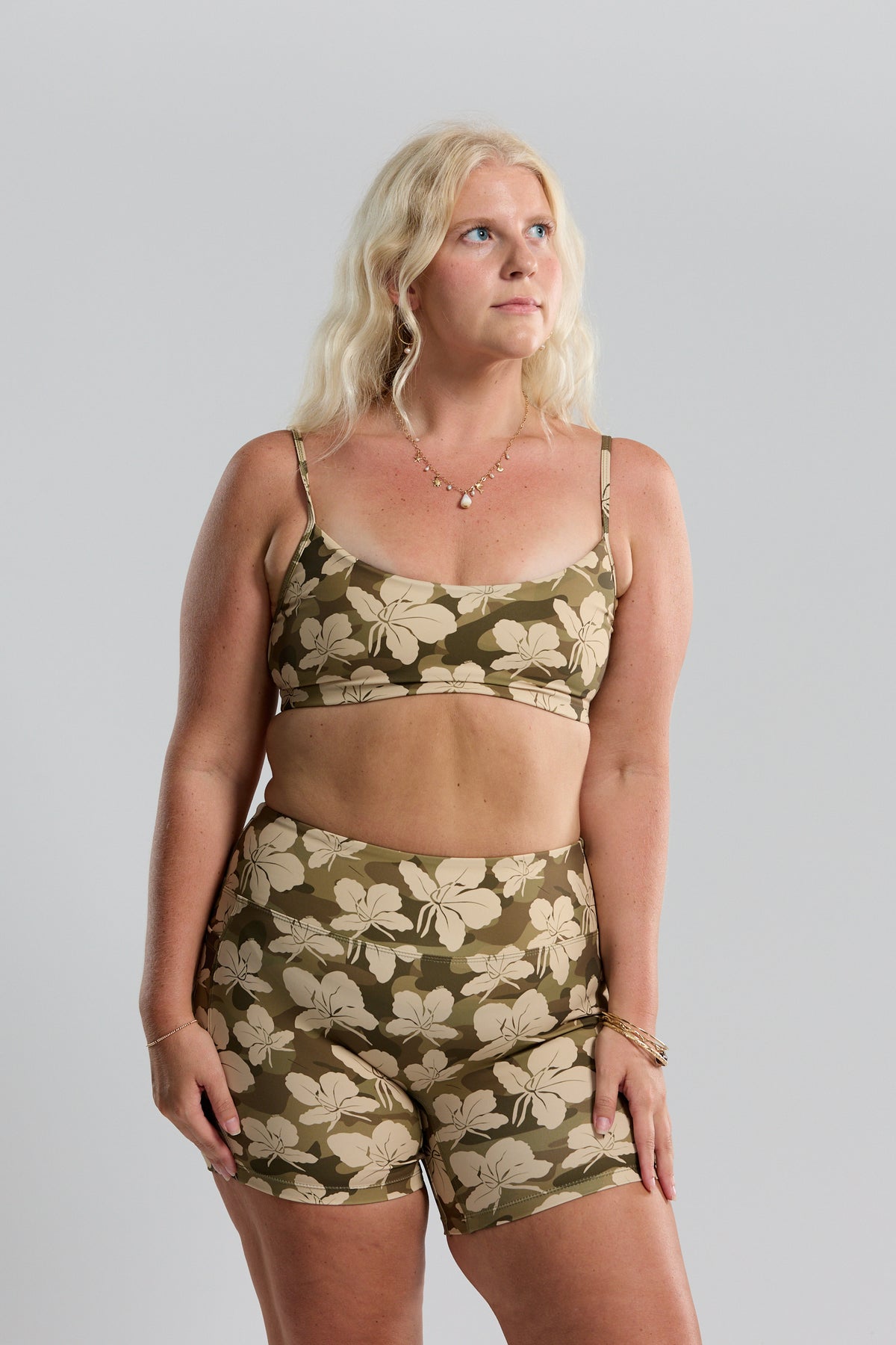THE Sports Bra - Camo Ginger