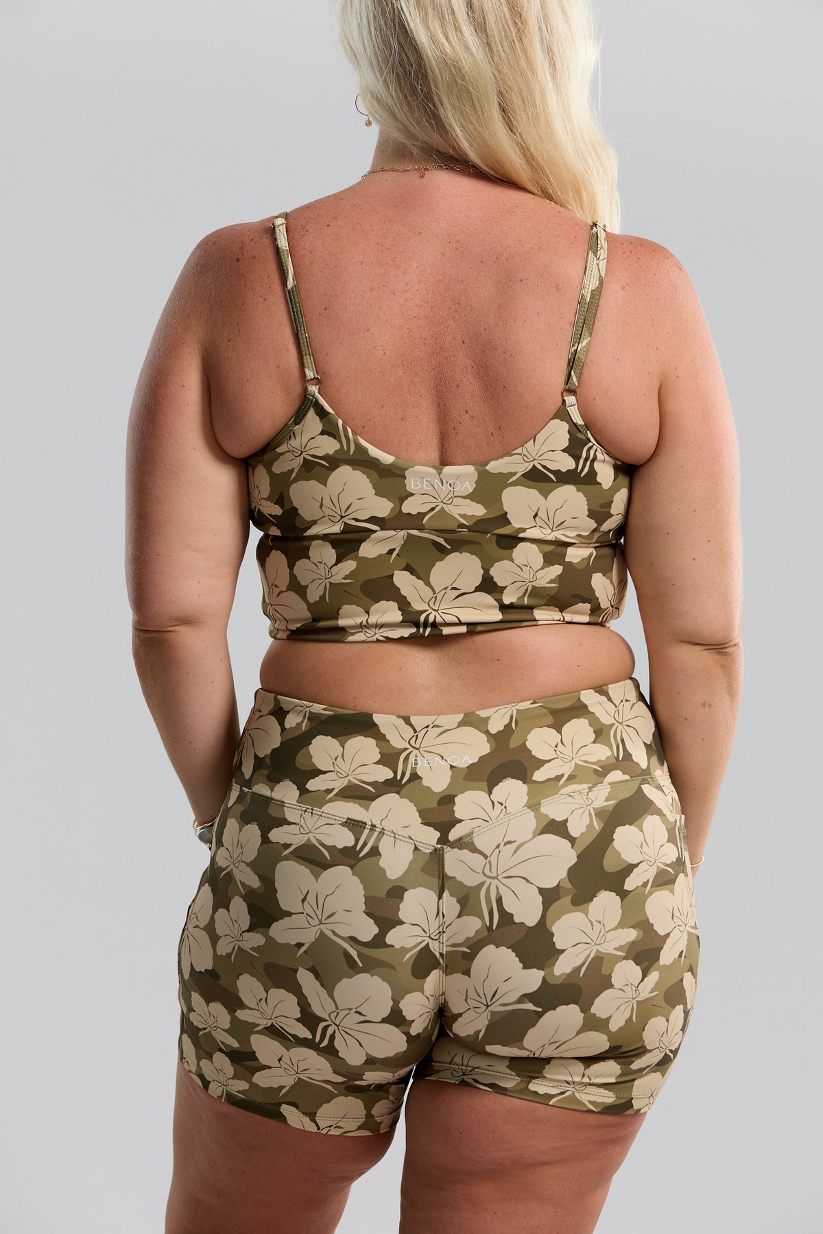 4" Biker Short - Camo Ginger
