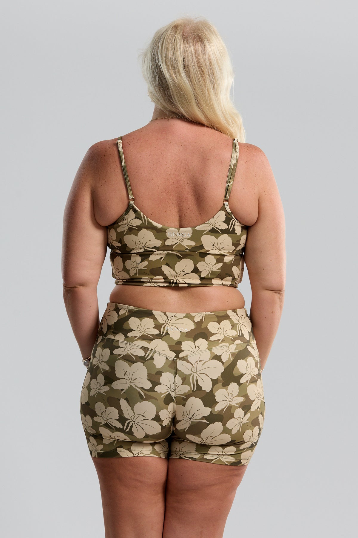 4" Biker Short - Camo Ginger