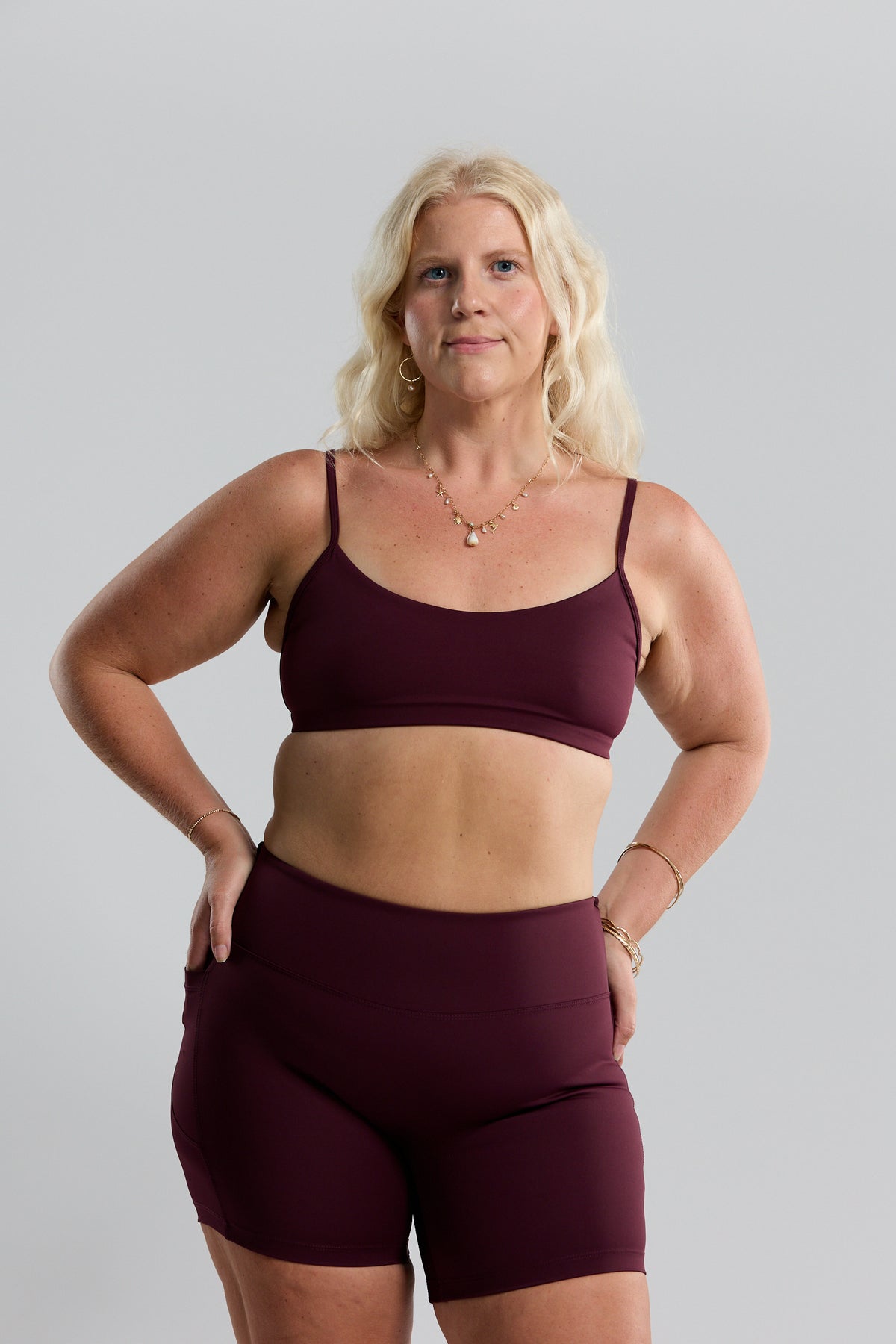 THE Sports Bra - Plum