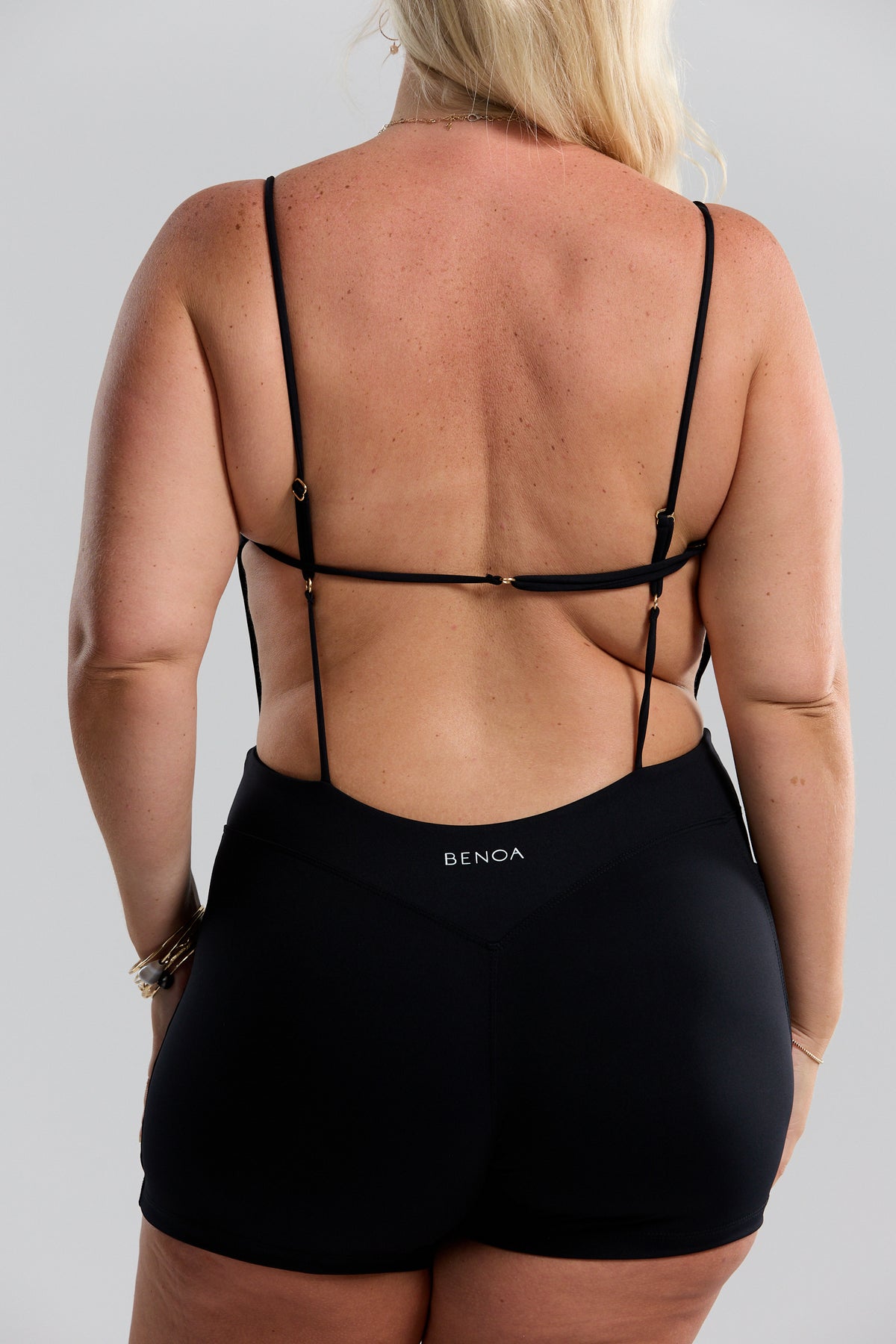 Iwa Active Romper - Black