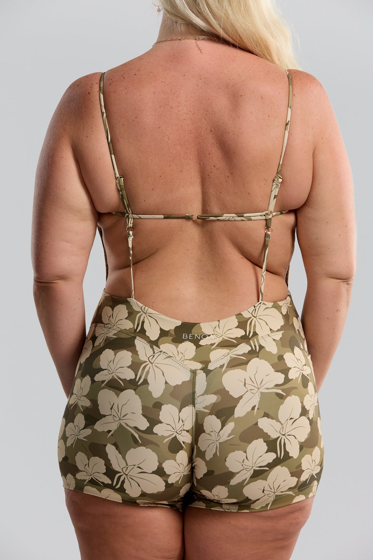 Iwa Active Romper - Camo Ginger