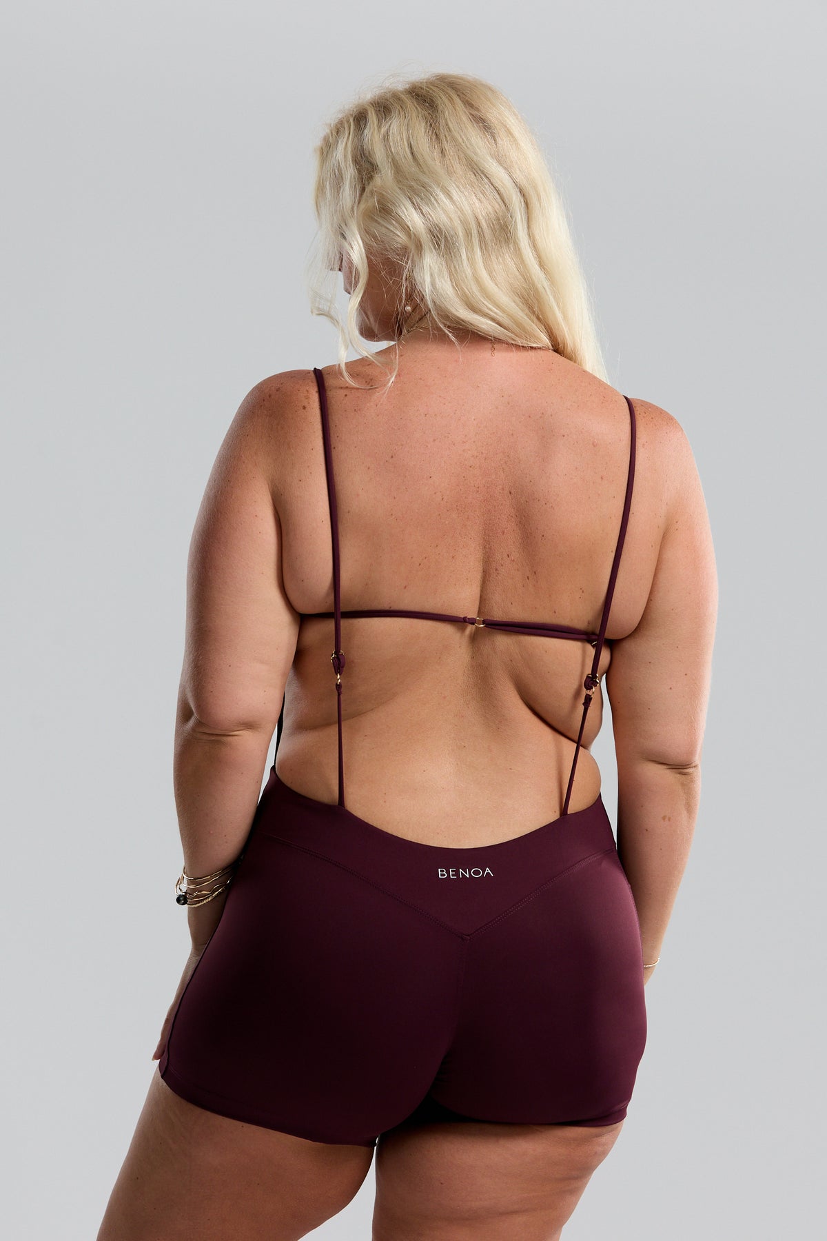Iwa Active Romper - Plum