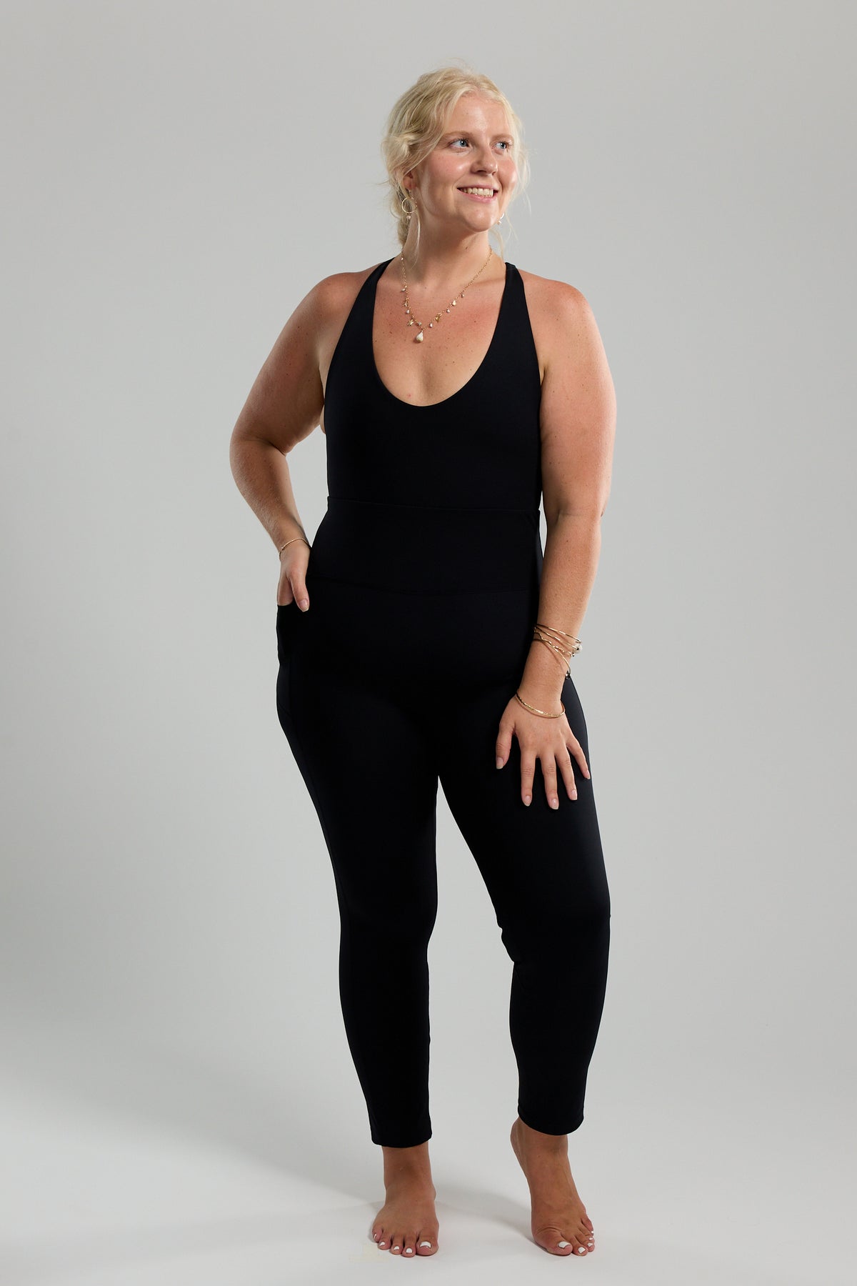 Full On Romper - Black