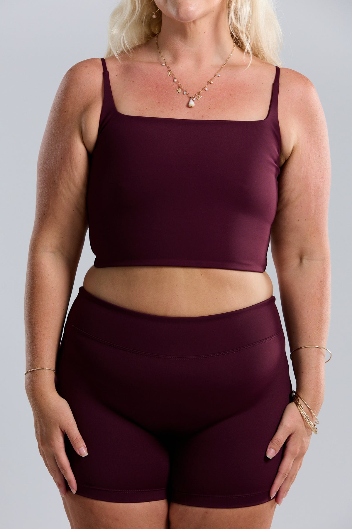Everywhere Active Tank - Plum