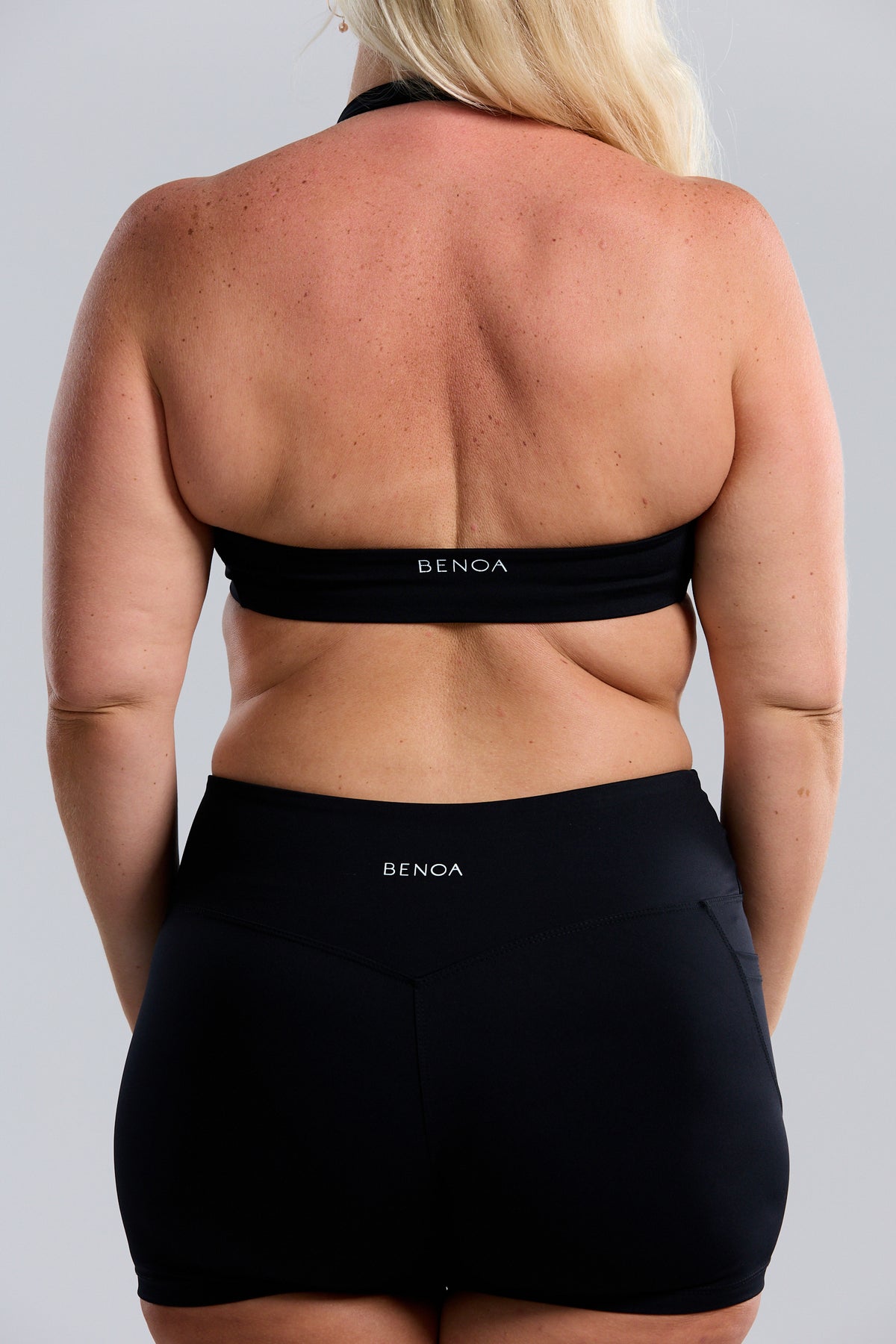 Plunge Sports Bra - Black