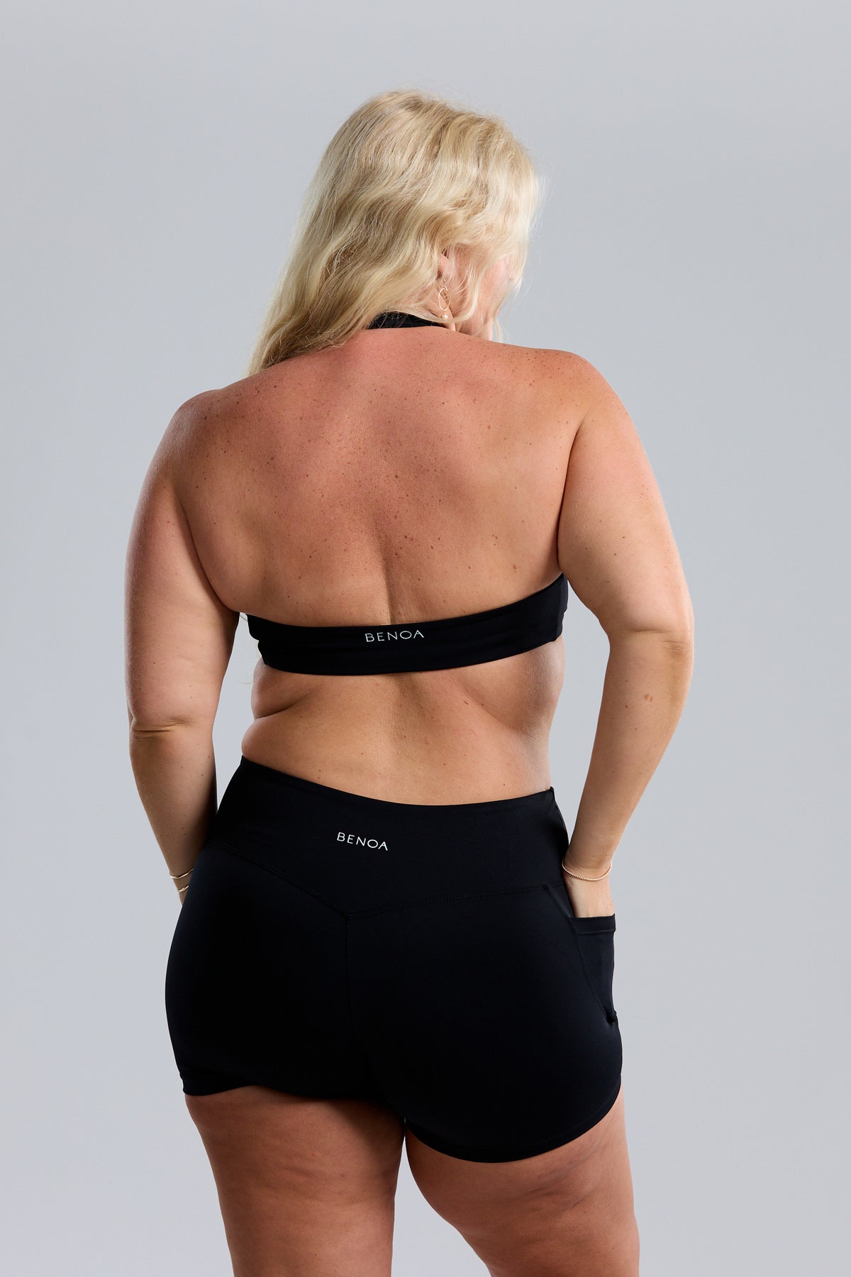 Plunge Sports Bra - Black
