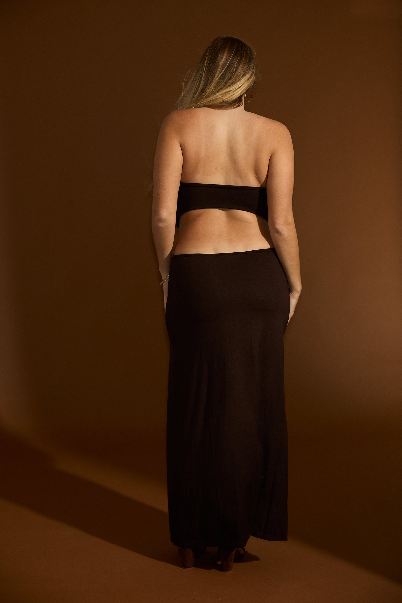 Yasmin dress - Shaved Chocolate