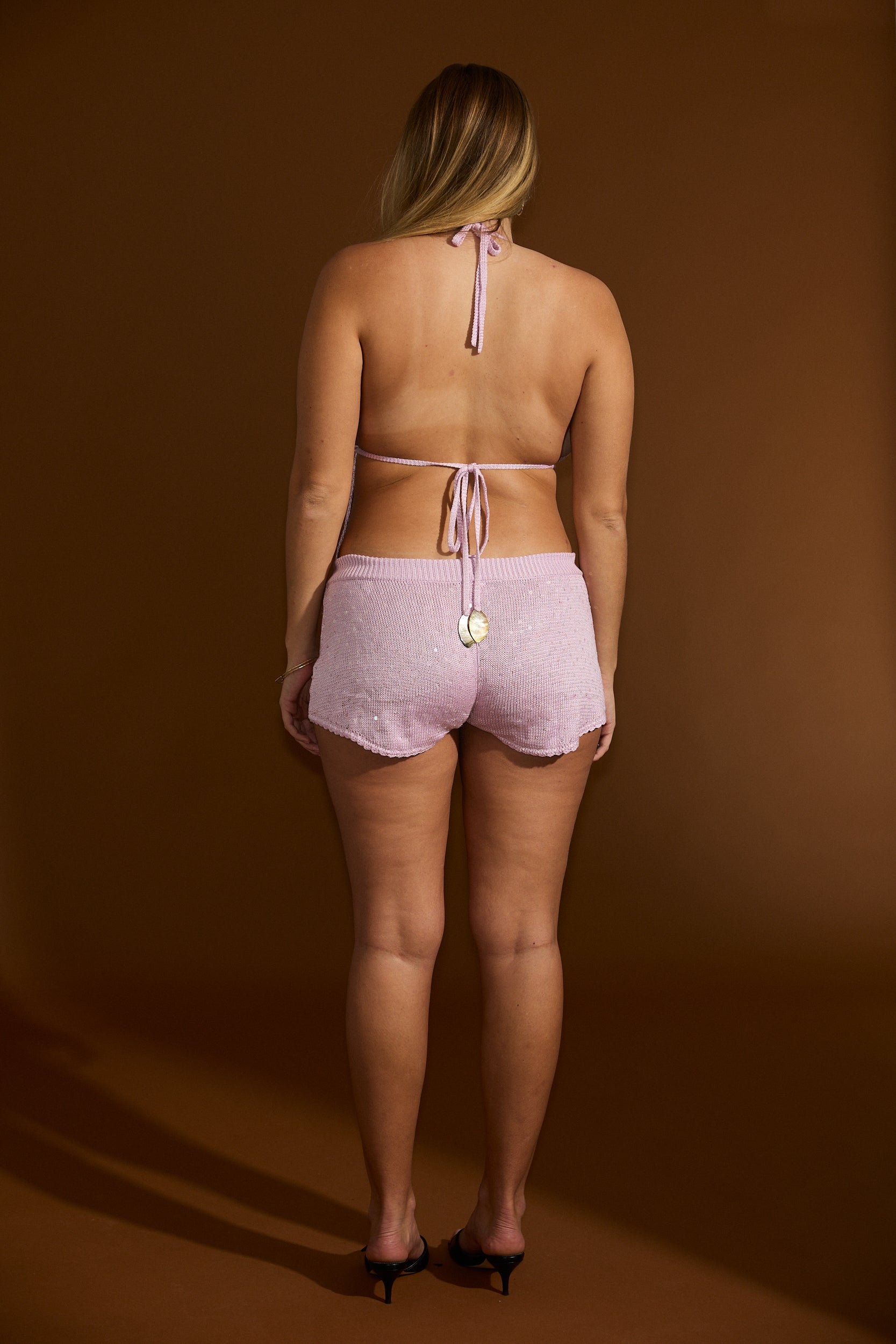 Gisele Short  - Lilac w/ Sequins