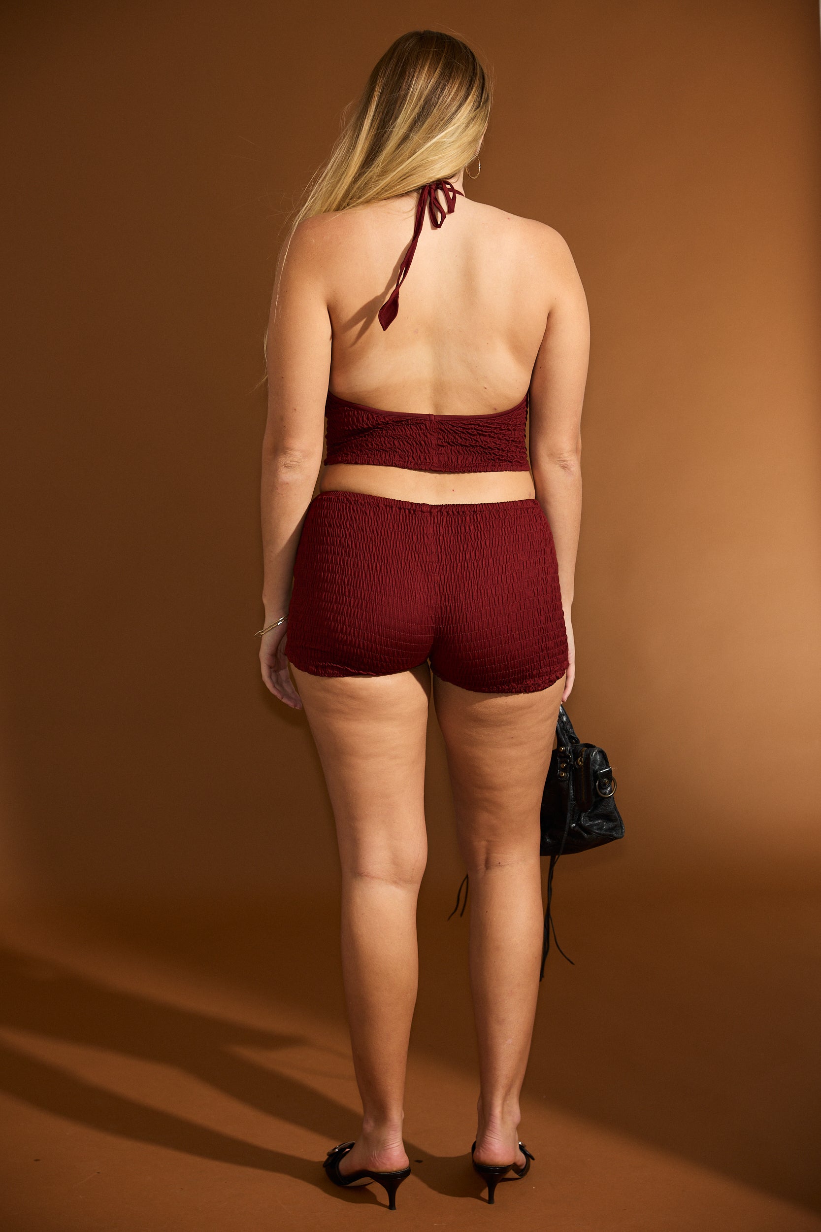 Fabi shorts - Merlot
