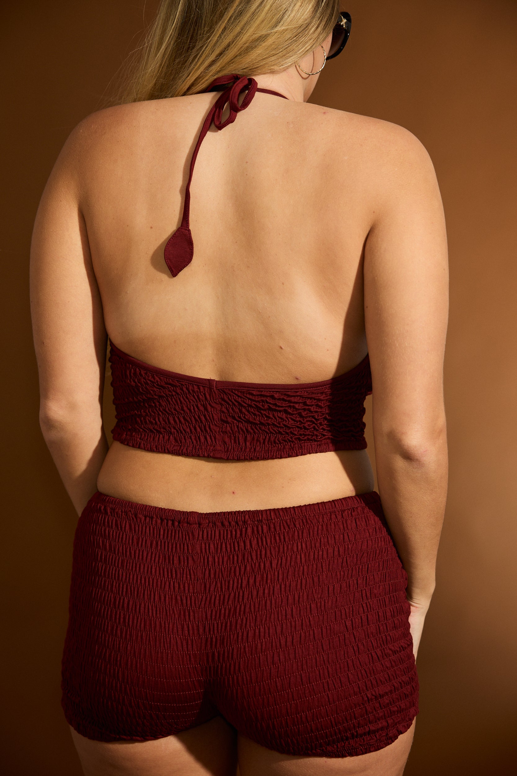 Fabi shorts - Merlot