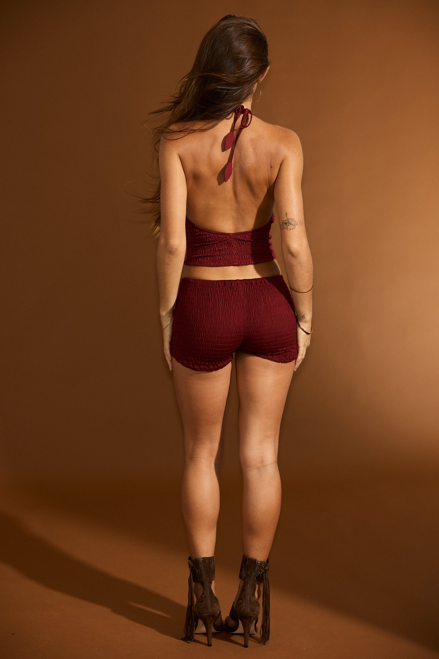 Tanya top - Merlot
