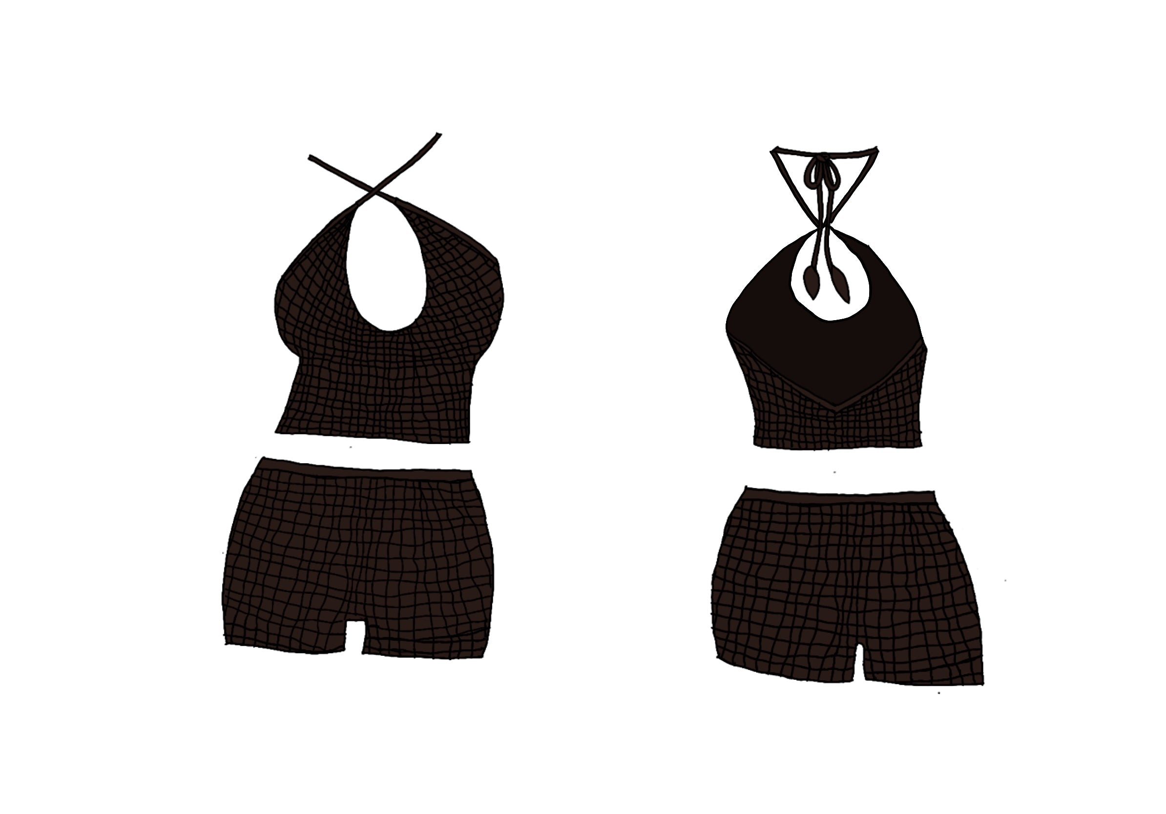 Fabi shorts - Shaved Chocolate