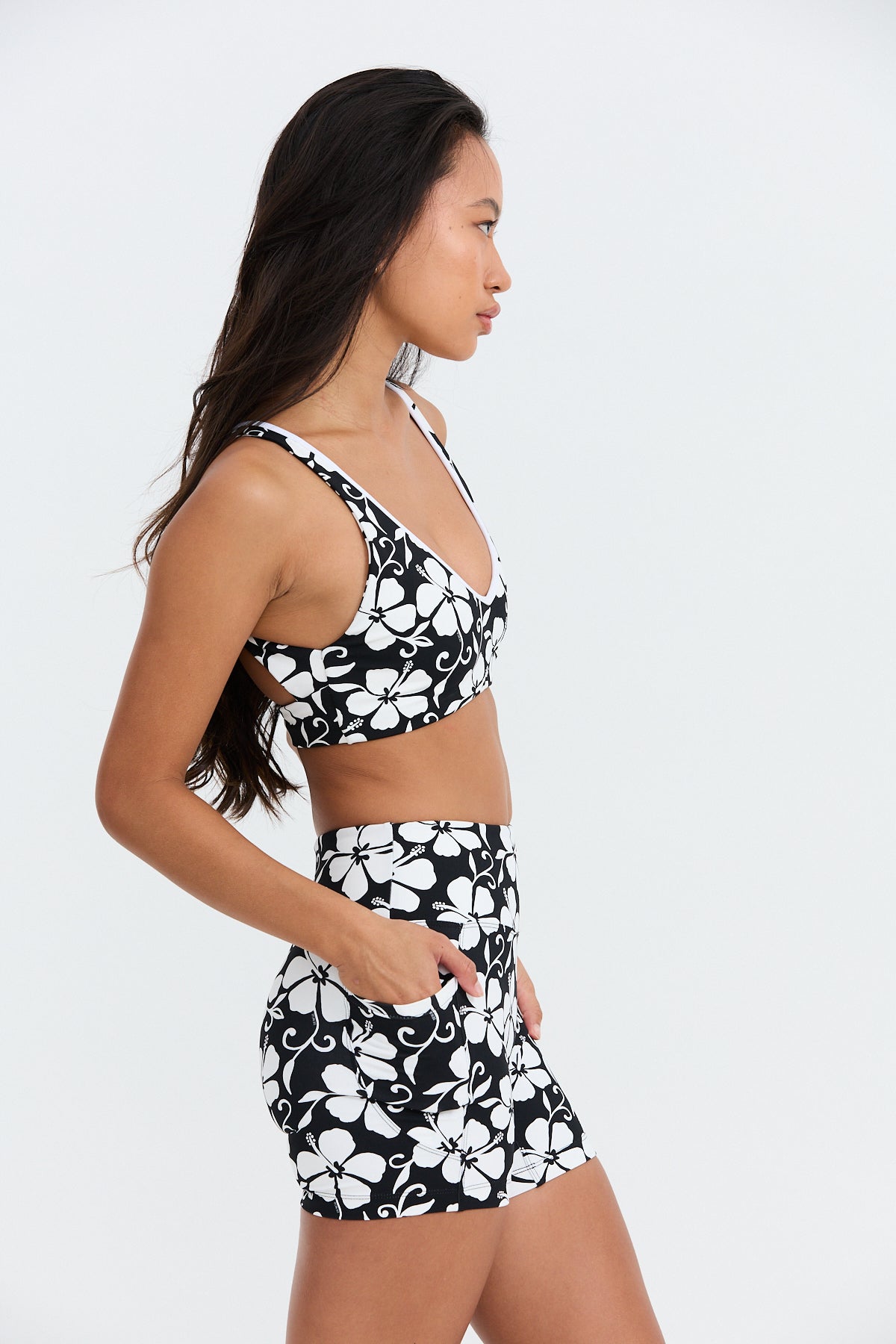 Sophia Sports Bra - Pupukea Black