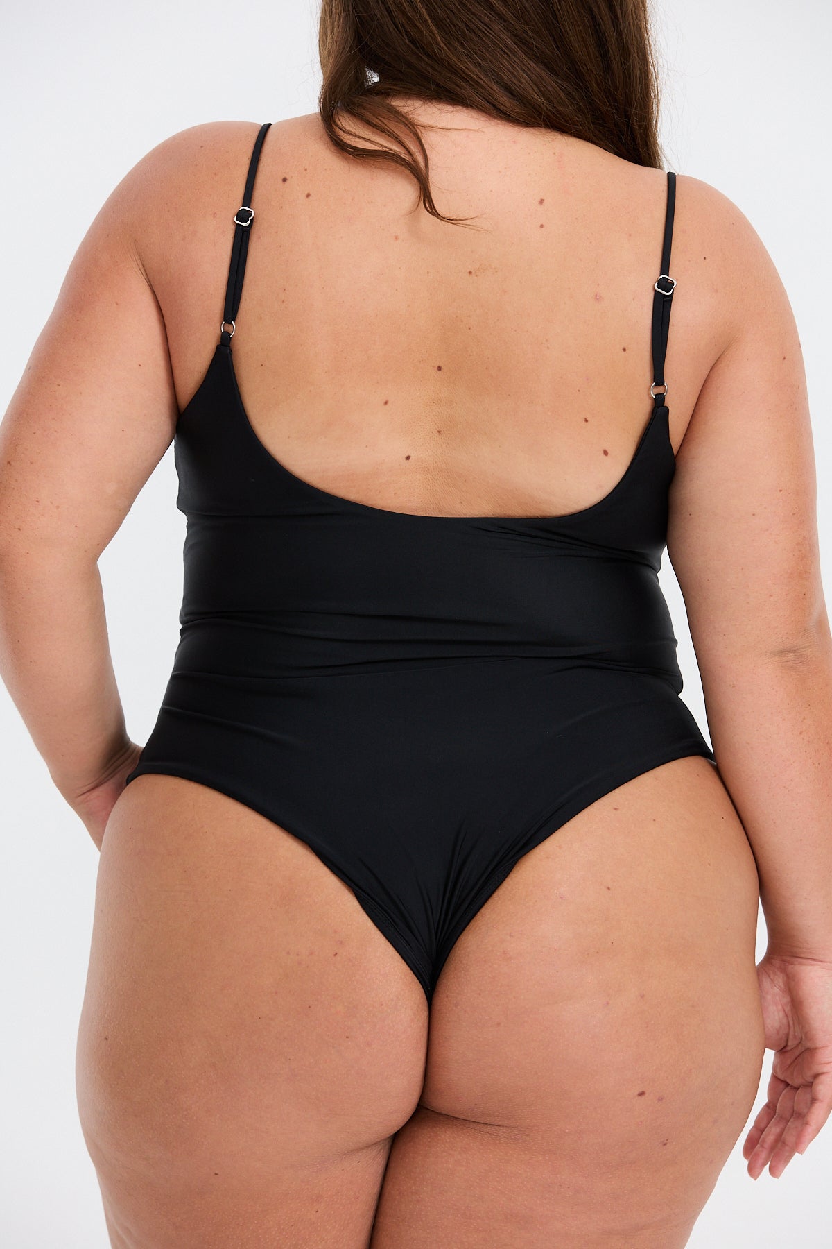 Makenna Curve One Piece - Black
