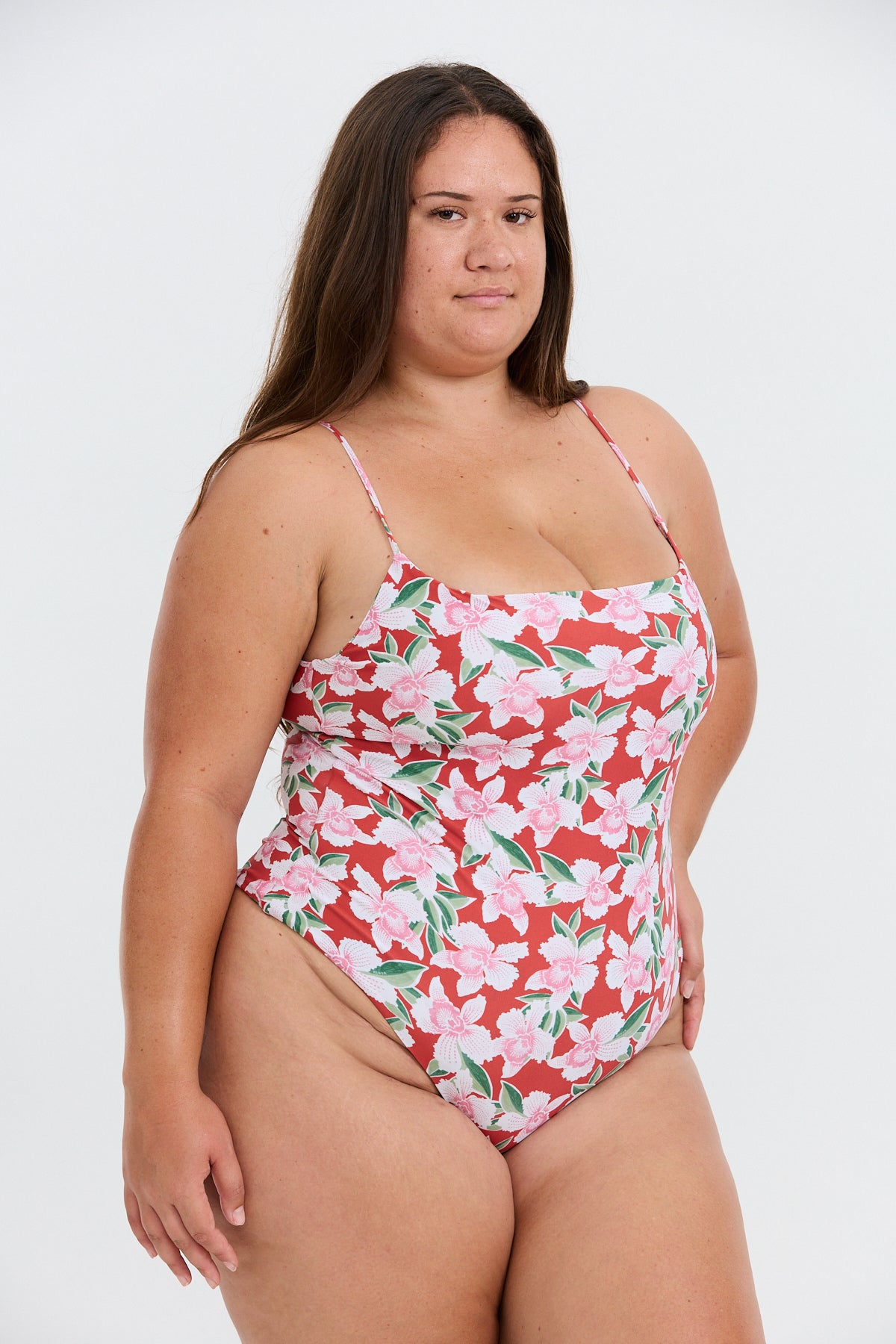 Makenna Curve One Piece - Vintage Orchid