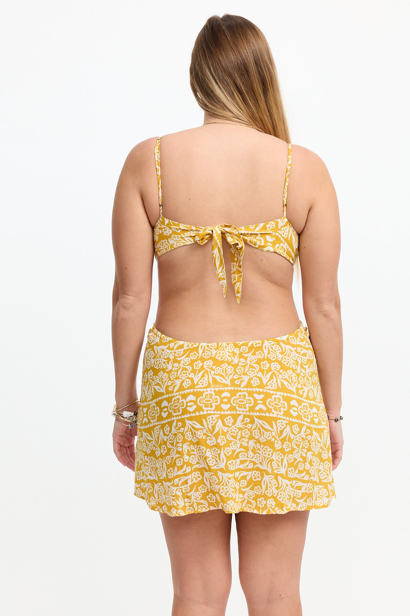 Ibiza Mini Dress - Goldie