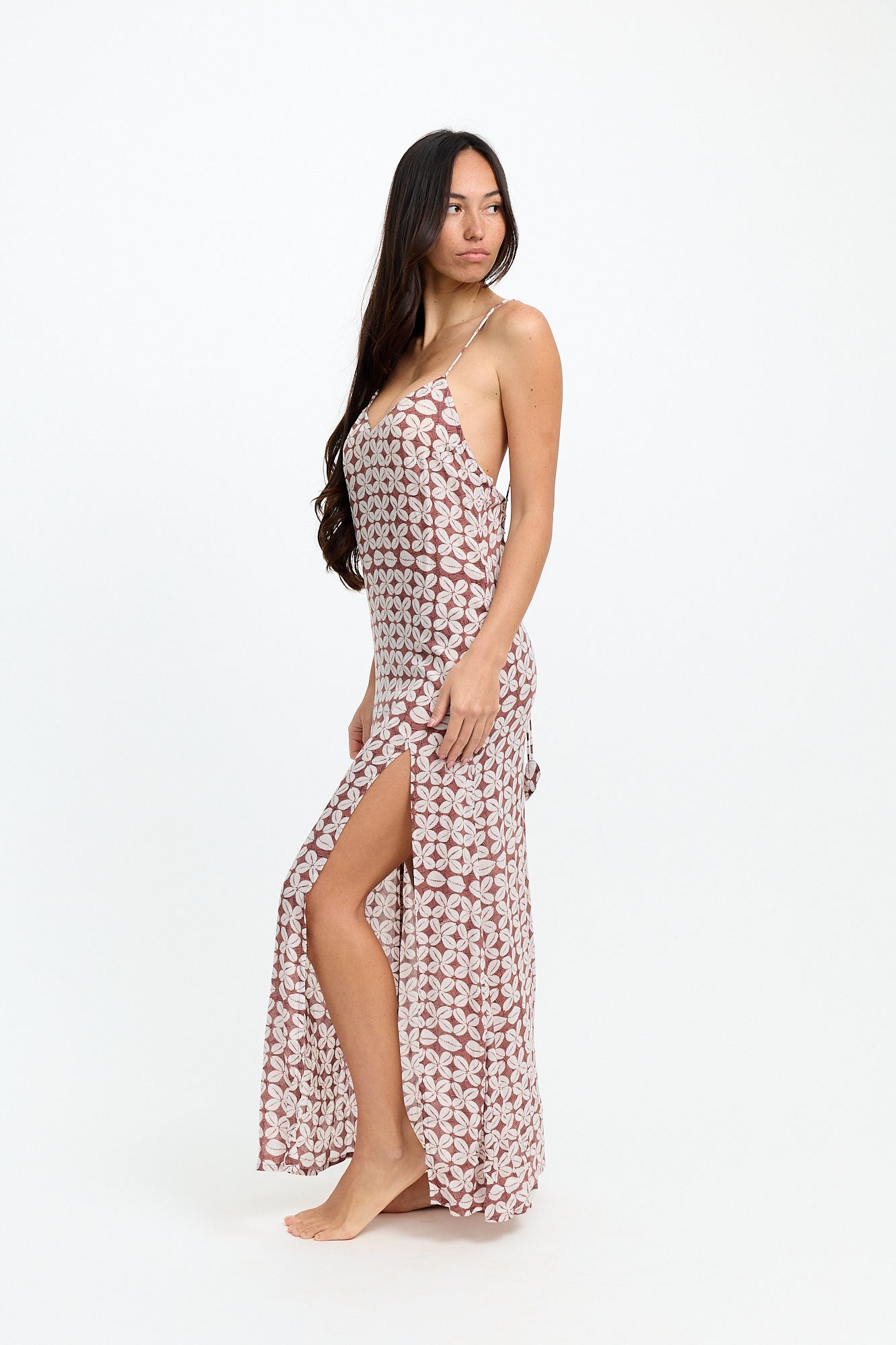 Kahea Maxi Dress 2.0 - Cowrie Basket