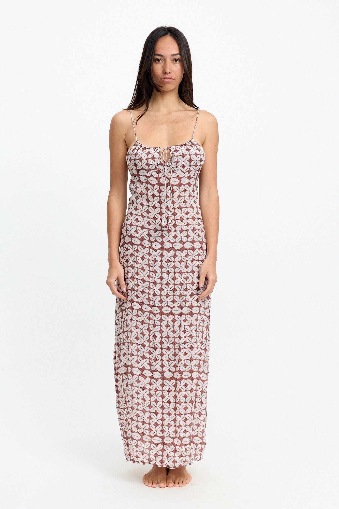 Leilani Maxi Dress 2.0 - Cowrie Basket