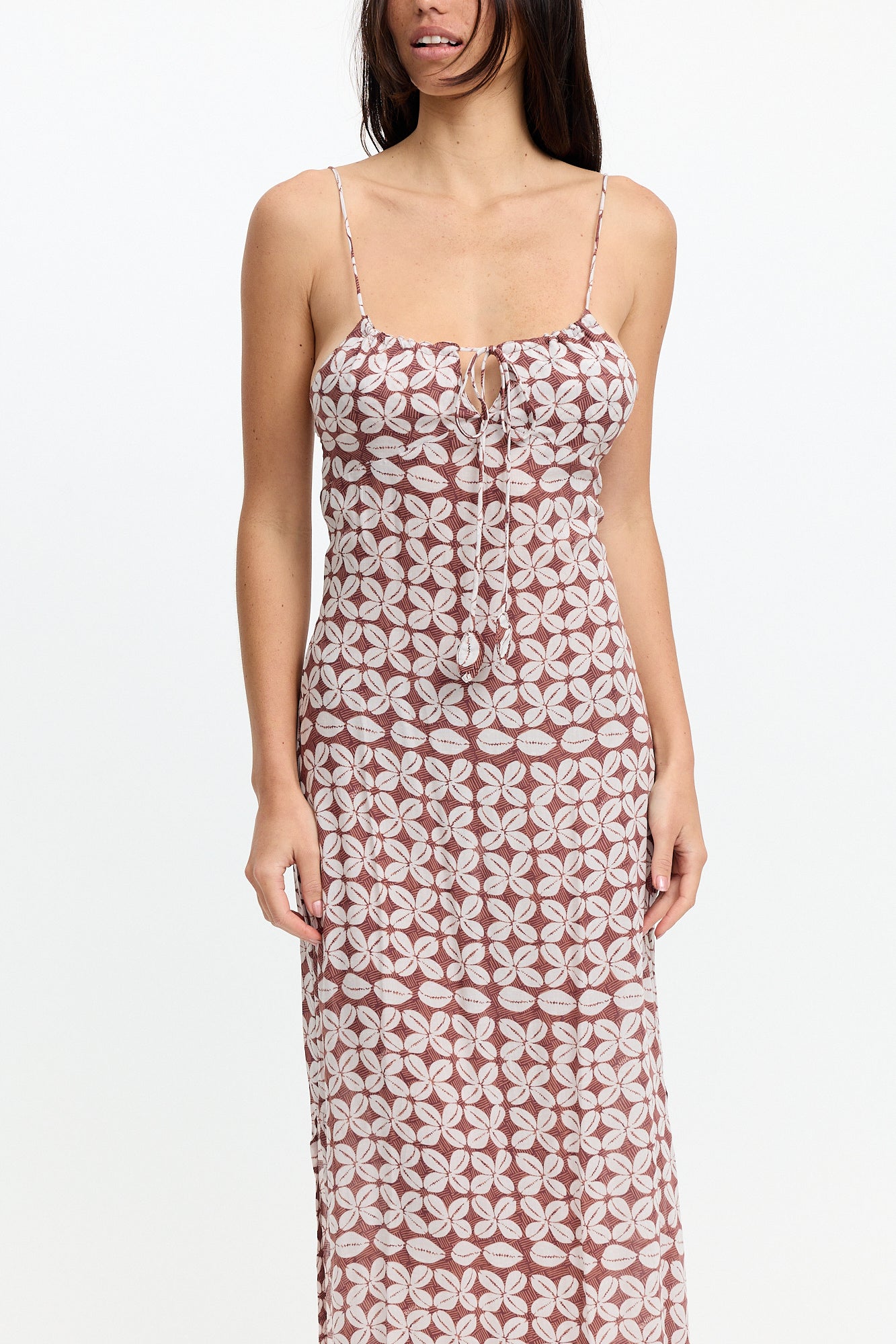 Leilani Maxi Dress 2.0 - Cowrie Basket