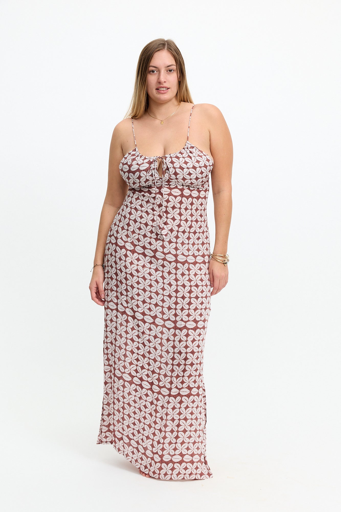 Leilani Maxi Dress 2.0 - Cowrie Basket