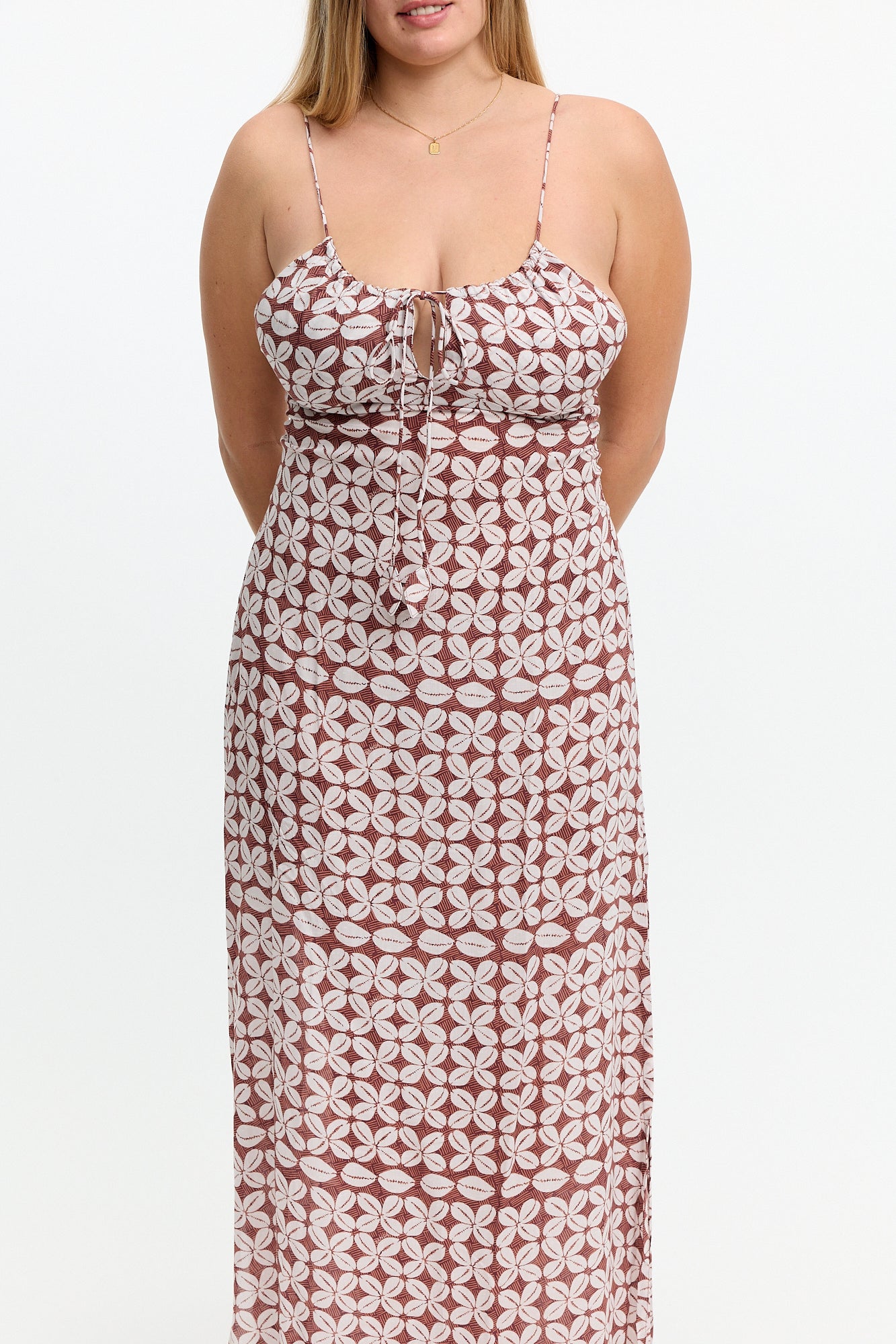 Leilani Maxi Dress 2.0 - Cowrie Basket