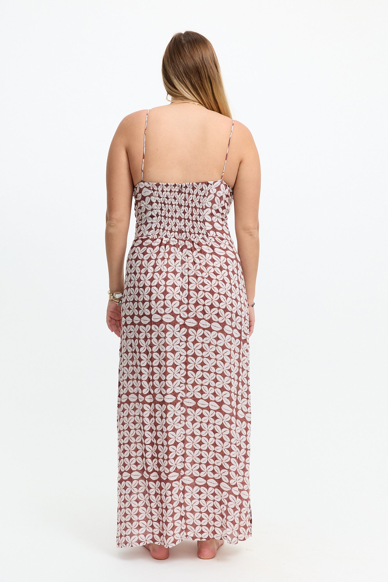 Leilani Maxi Dress 2.0 - Cowrie Basket