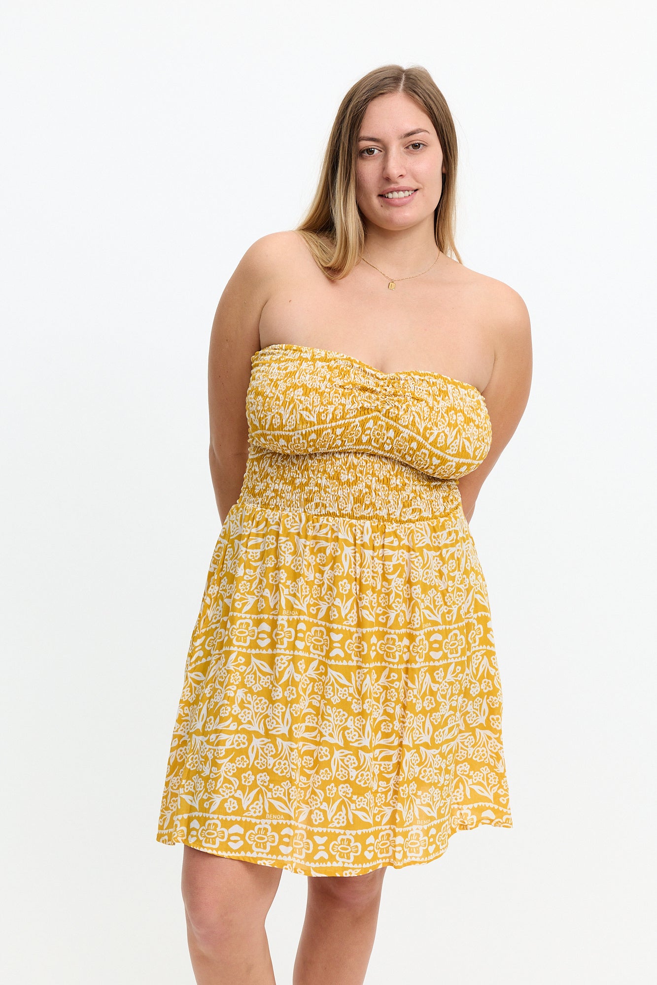 Caitie Mini Dress 2.0 - Goldie