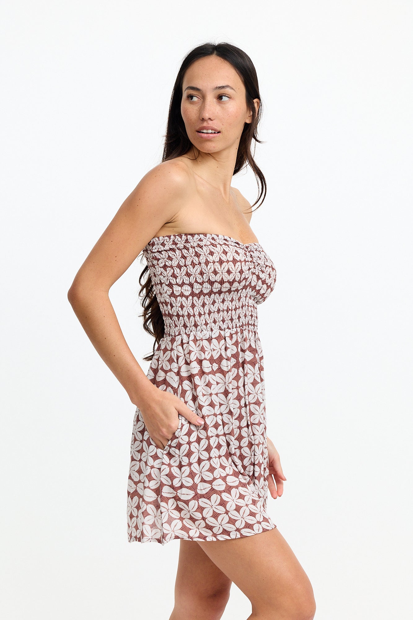 Caitie Mini Dress 2.0 - Cowrie Basket