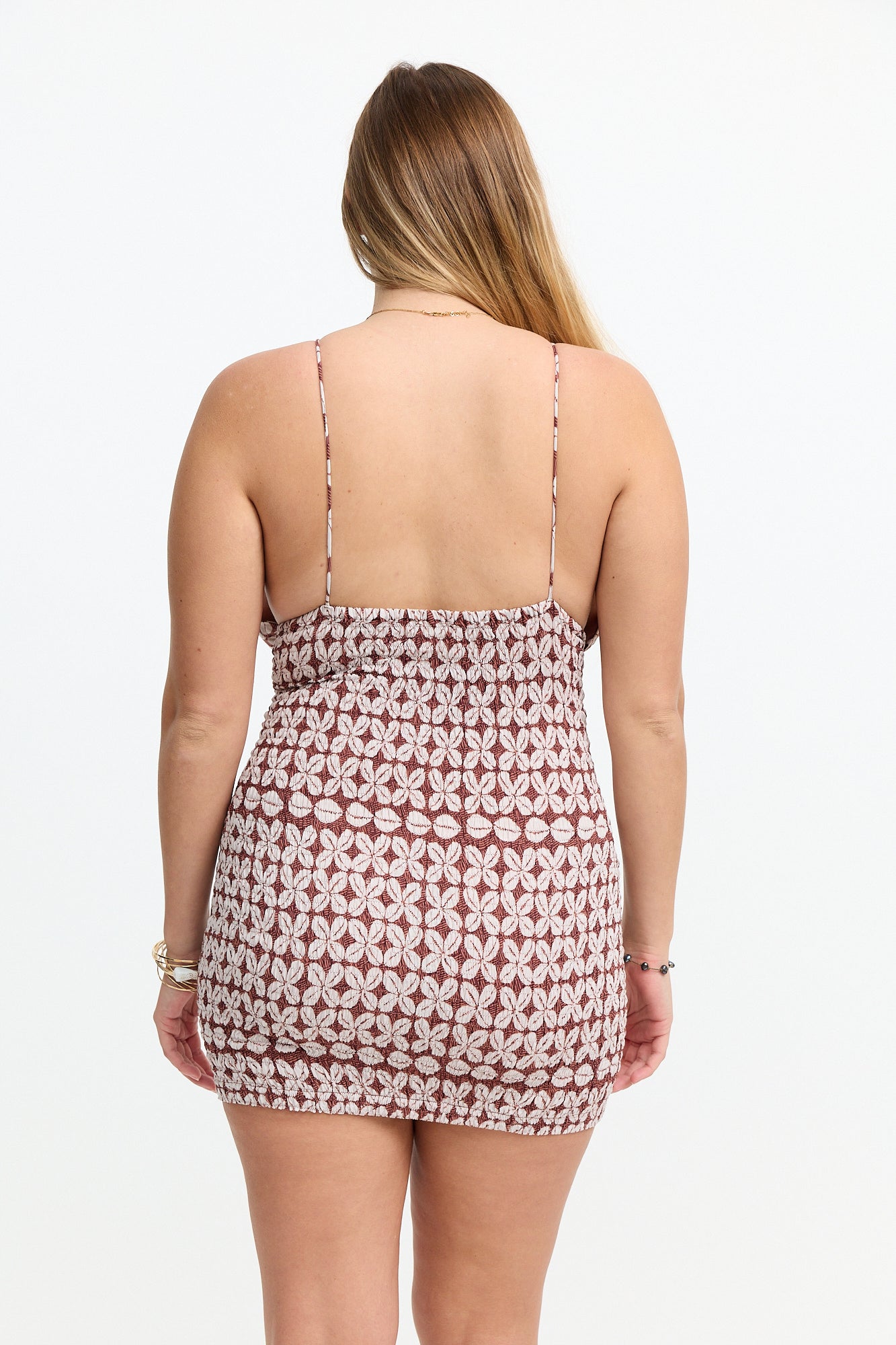 Mai Tai Mini Dress - Cowrie Basket