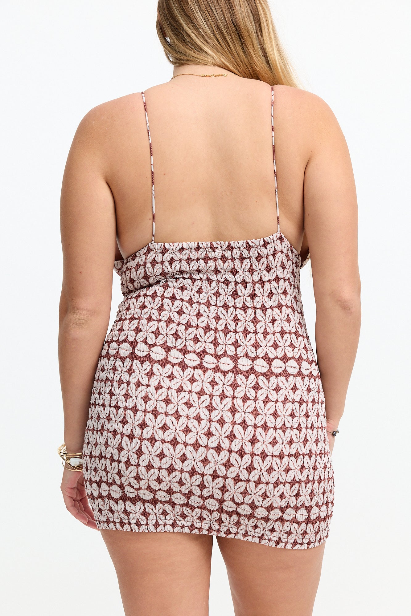 Mai Tai Mini Dress - Cowrie Basket