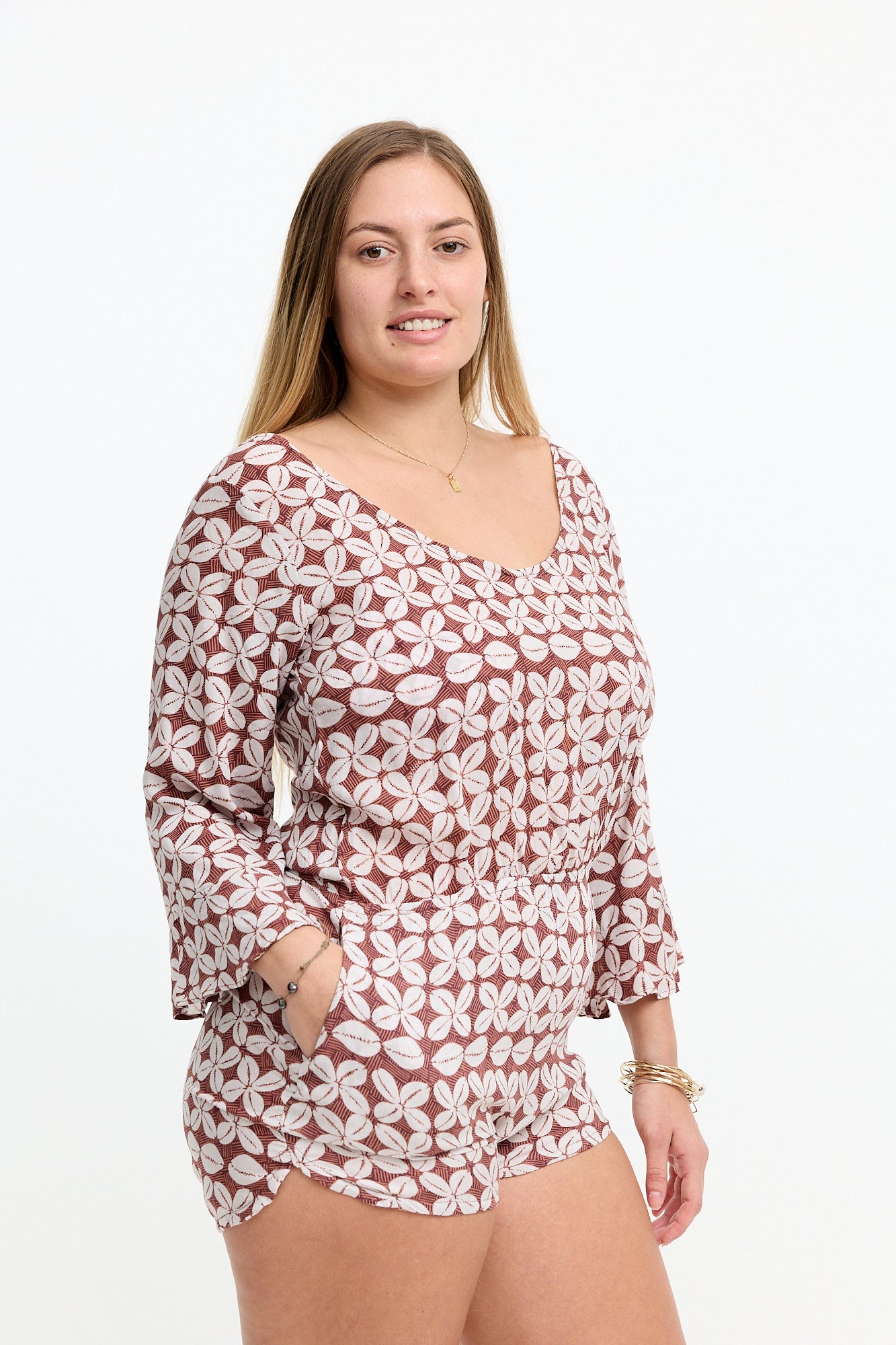 Baja Romper - Cowrie Basket