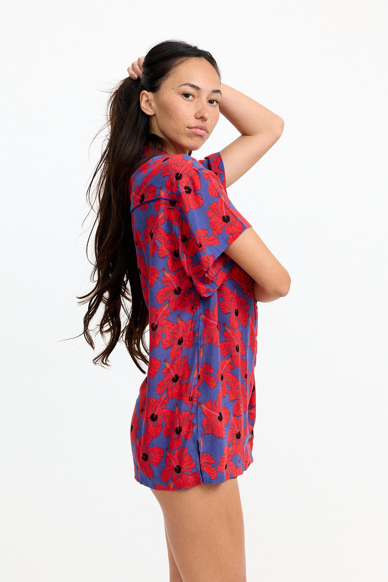 Aloha Shirt Dress - Velzy