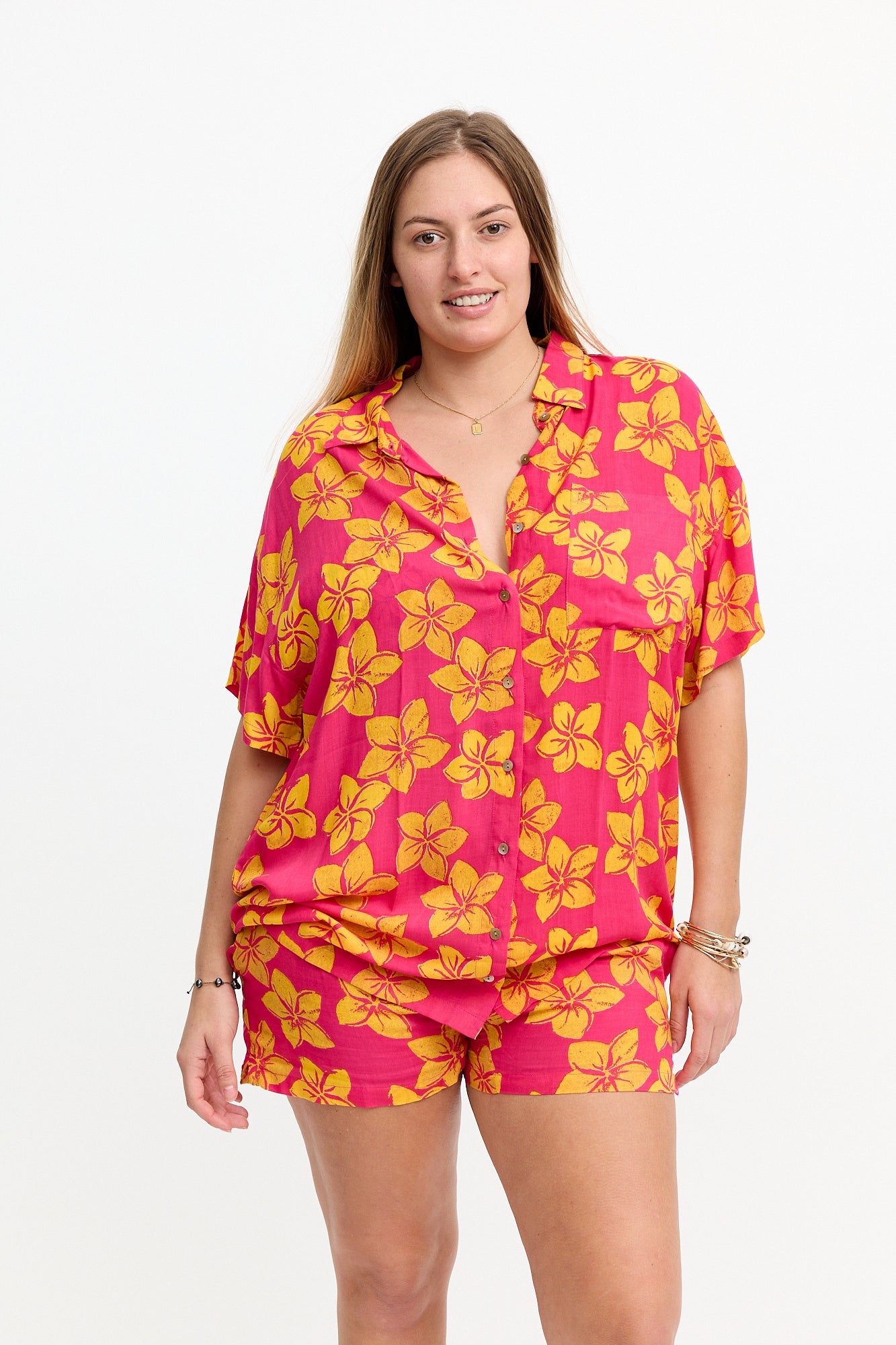 Aloha Shirt Dress - Spring