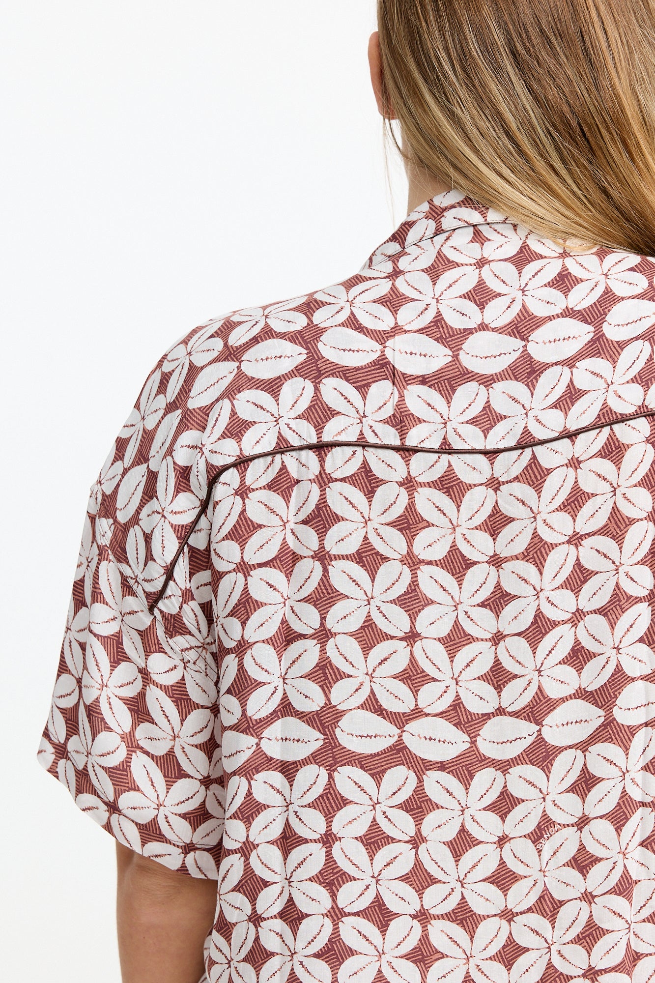 Aloha Shirt Dress - Cowrie Basket
