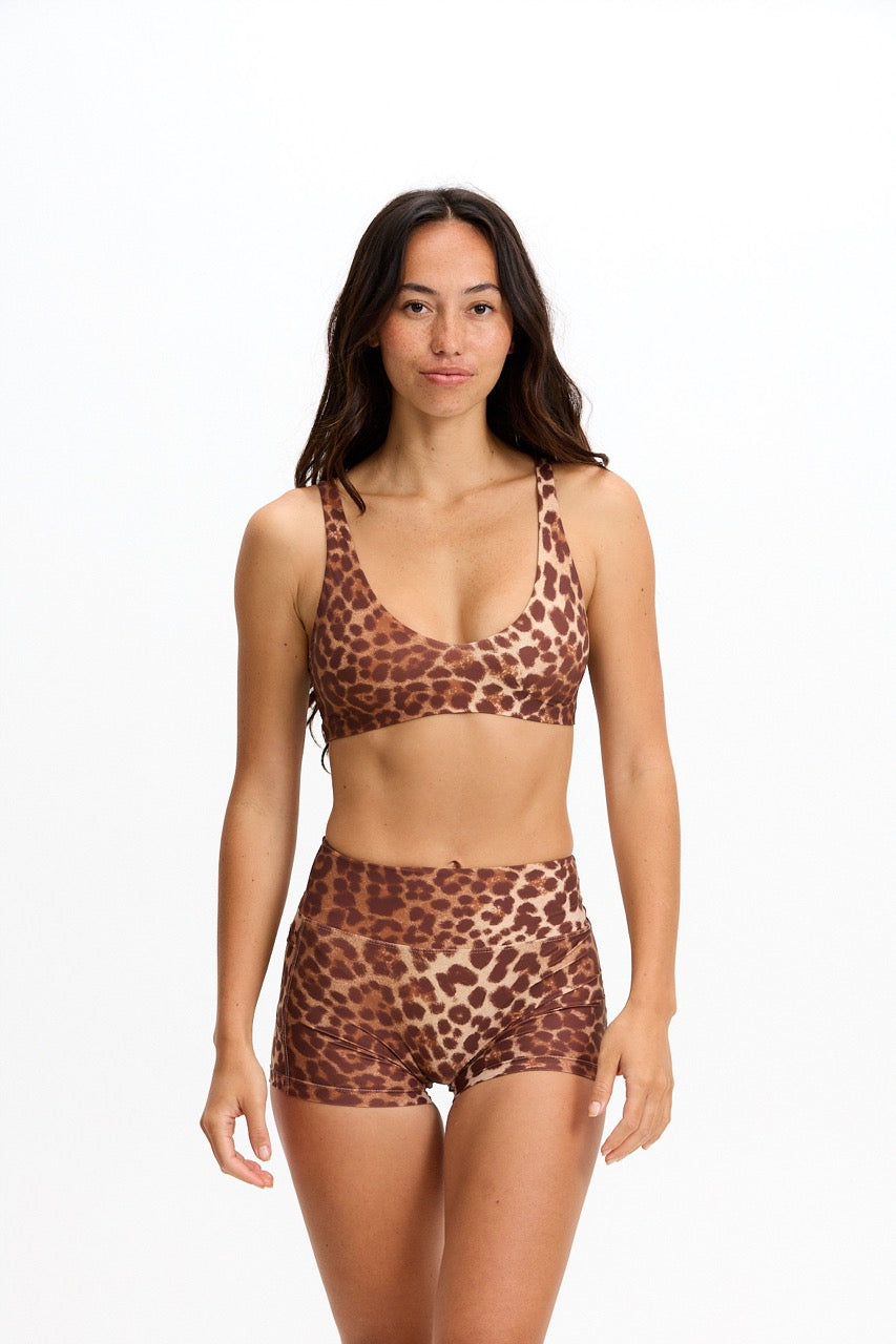 Sophia Sports Bra - Sahara