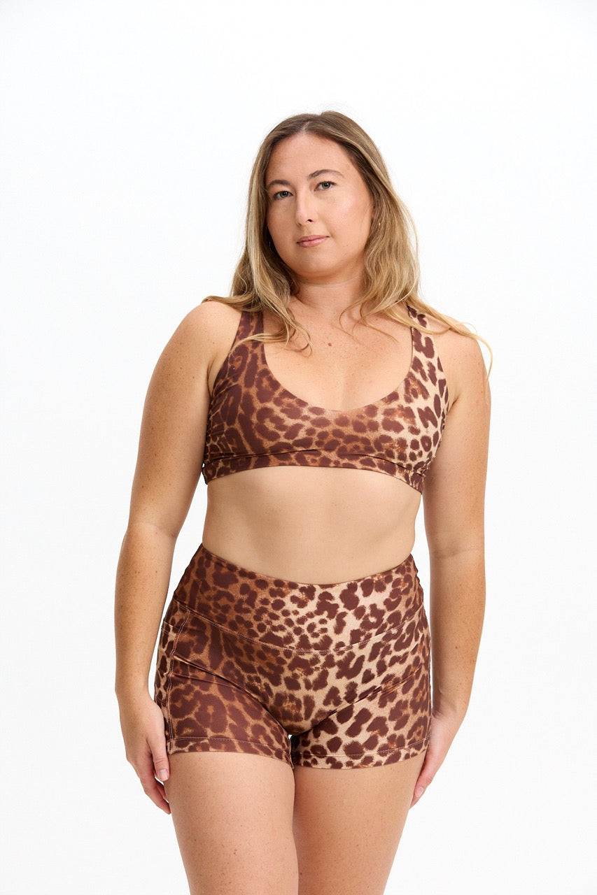 Sophia Sports Bra - Sahara
