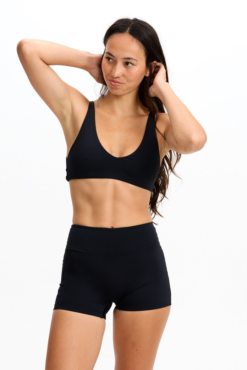 Sophia Sports Bra - Black
