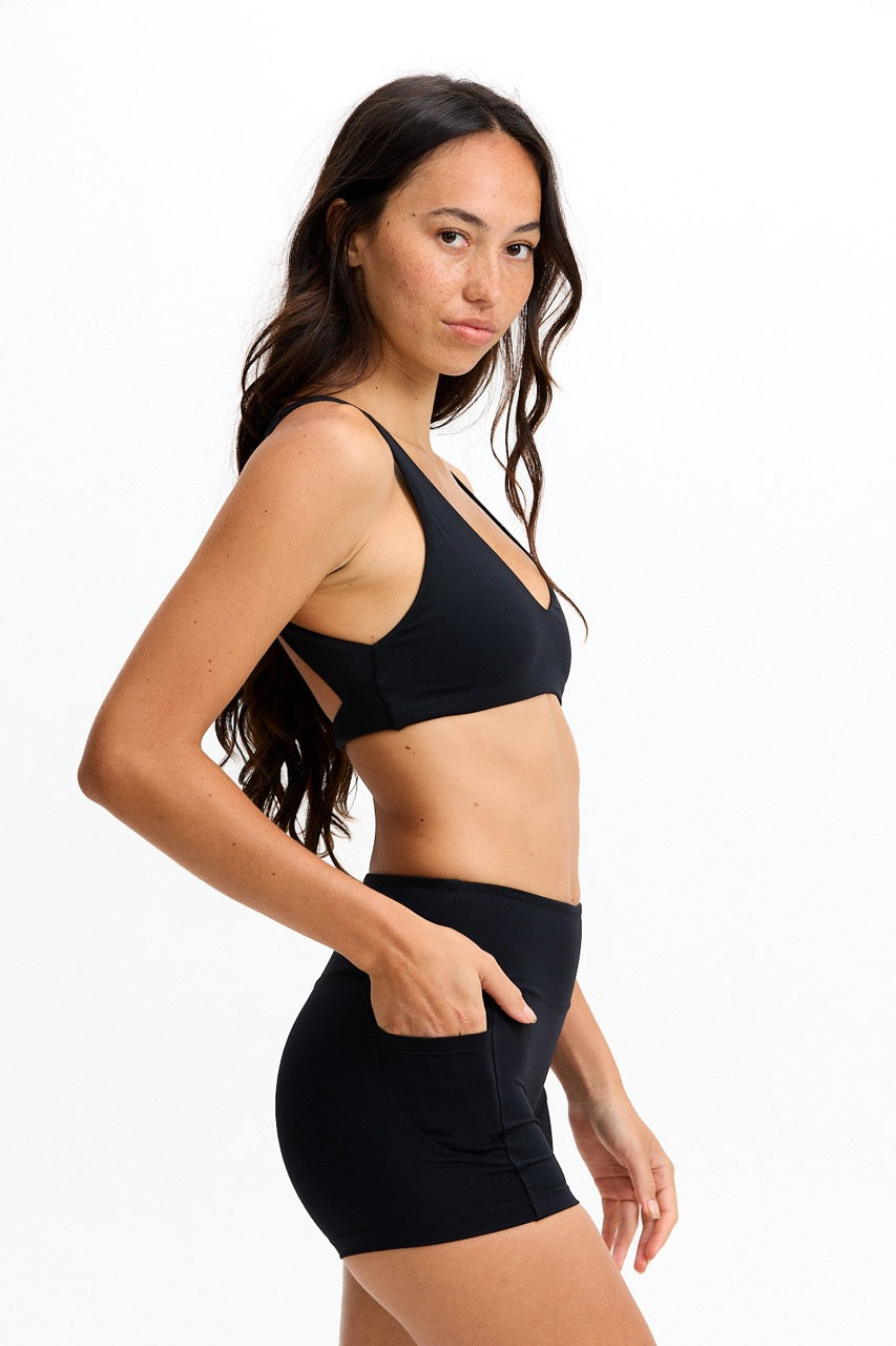 Sophia Sports Bra - Black