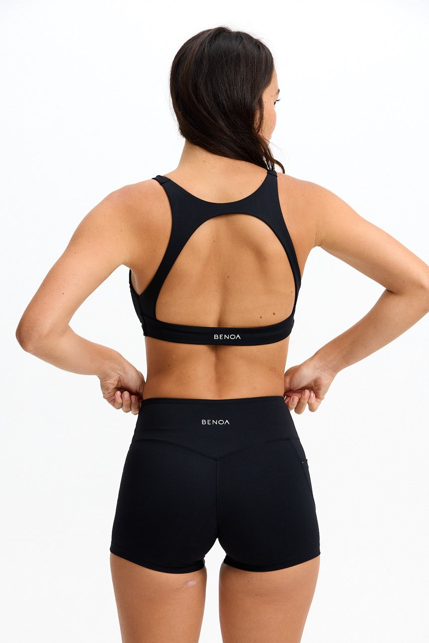 Sophia Sports Bra - Black