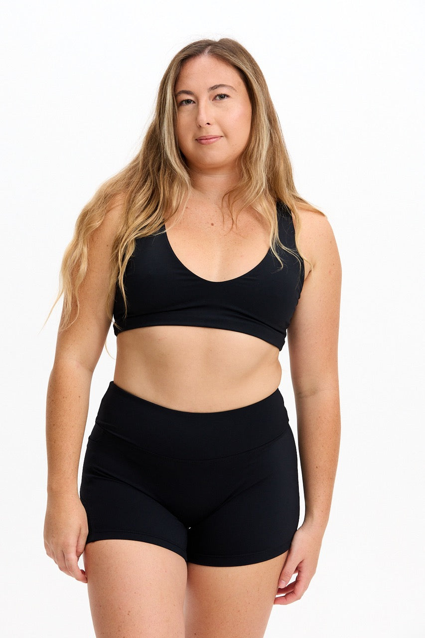 Sophia Sports Bra - Black