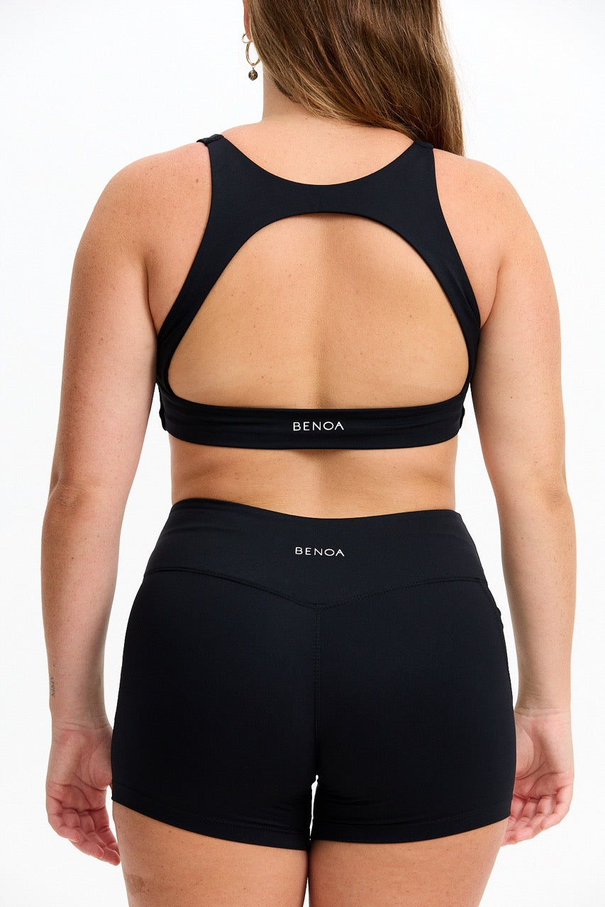 Sophia Sports Bra - Black