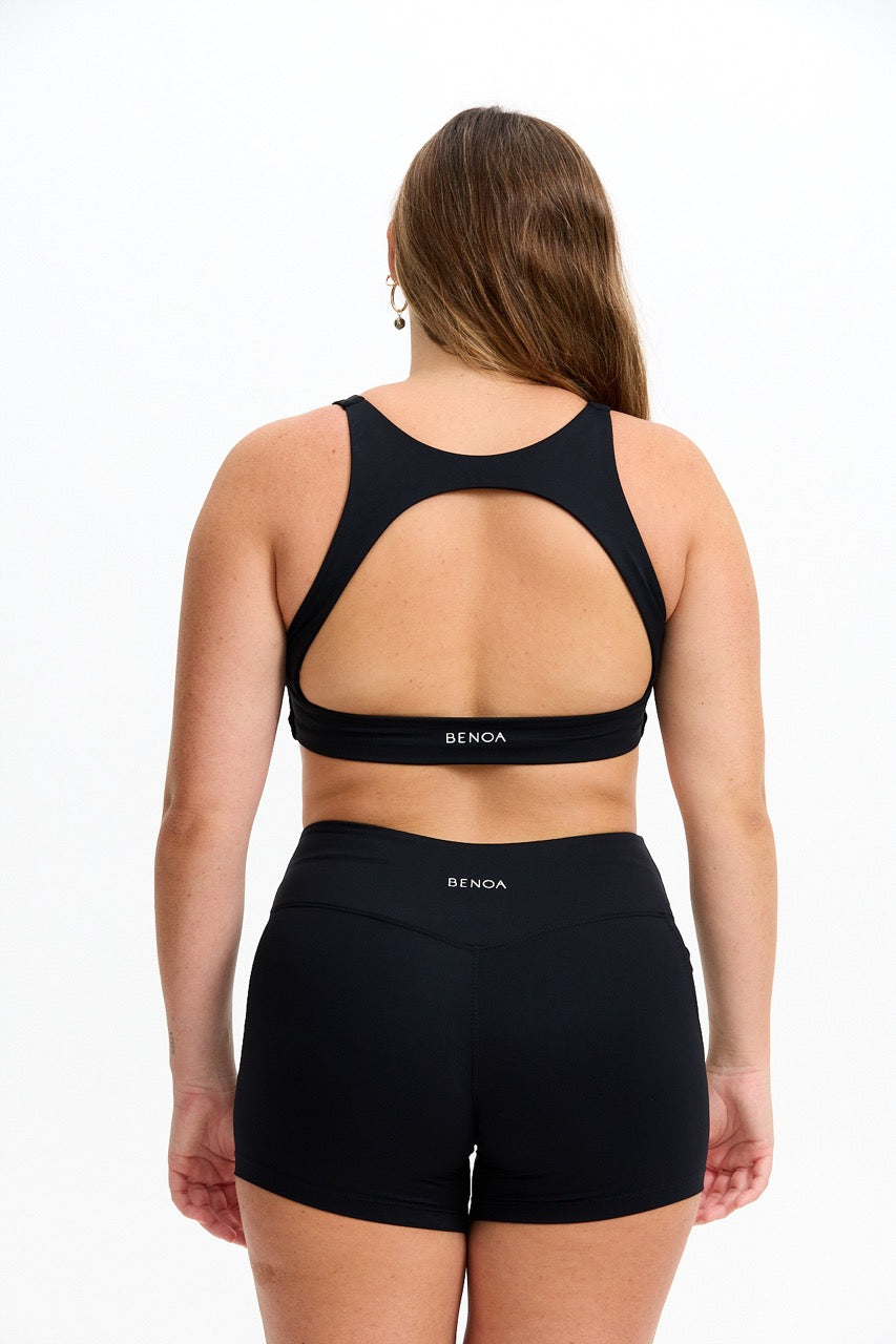 Sophia Sports Bra - Black
