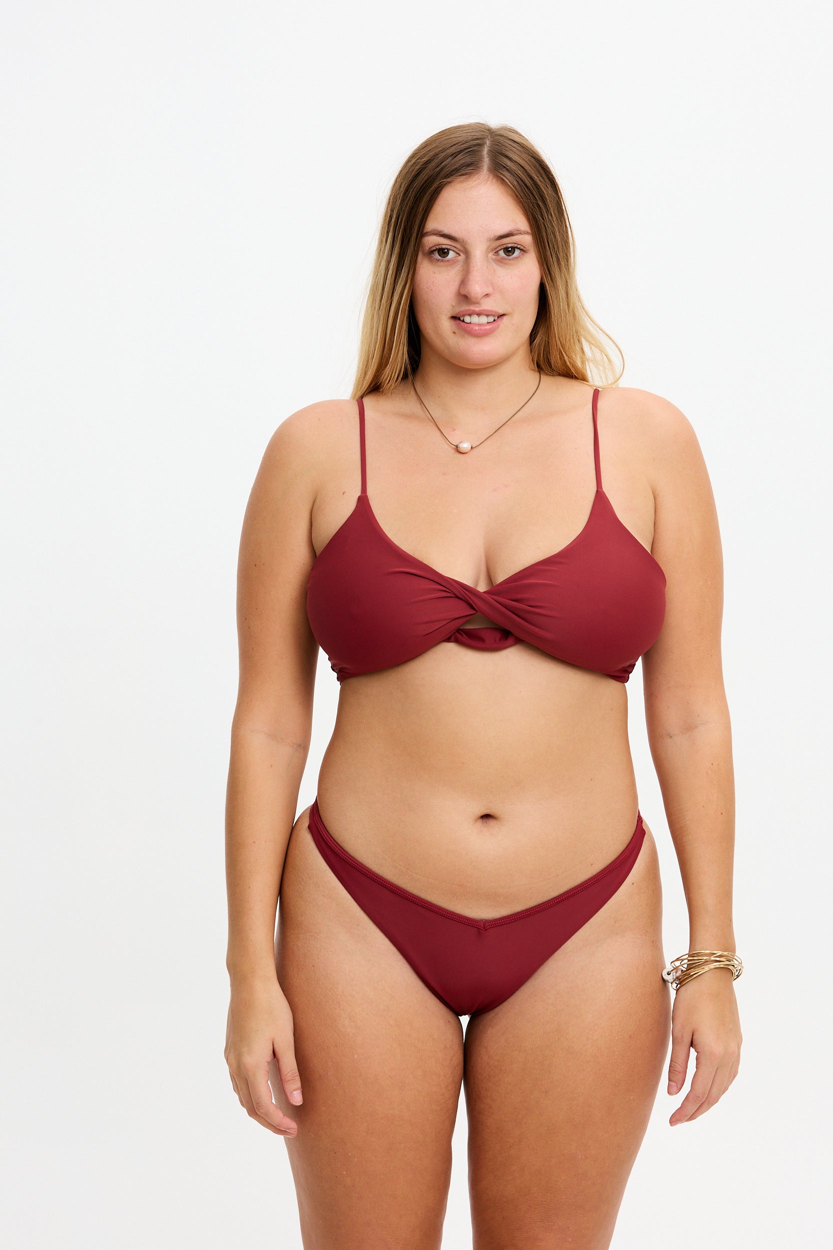 Heather Top - Cherry
