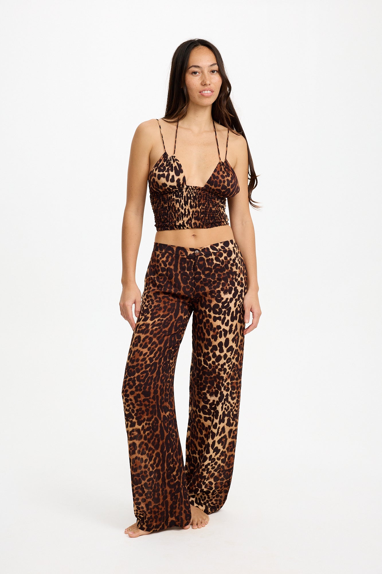 Coco Pants - Digital Leopard